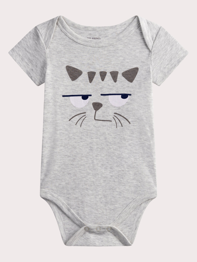 Body Gato Lote de 2 para Bebé Niño