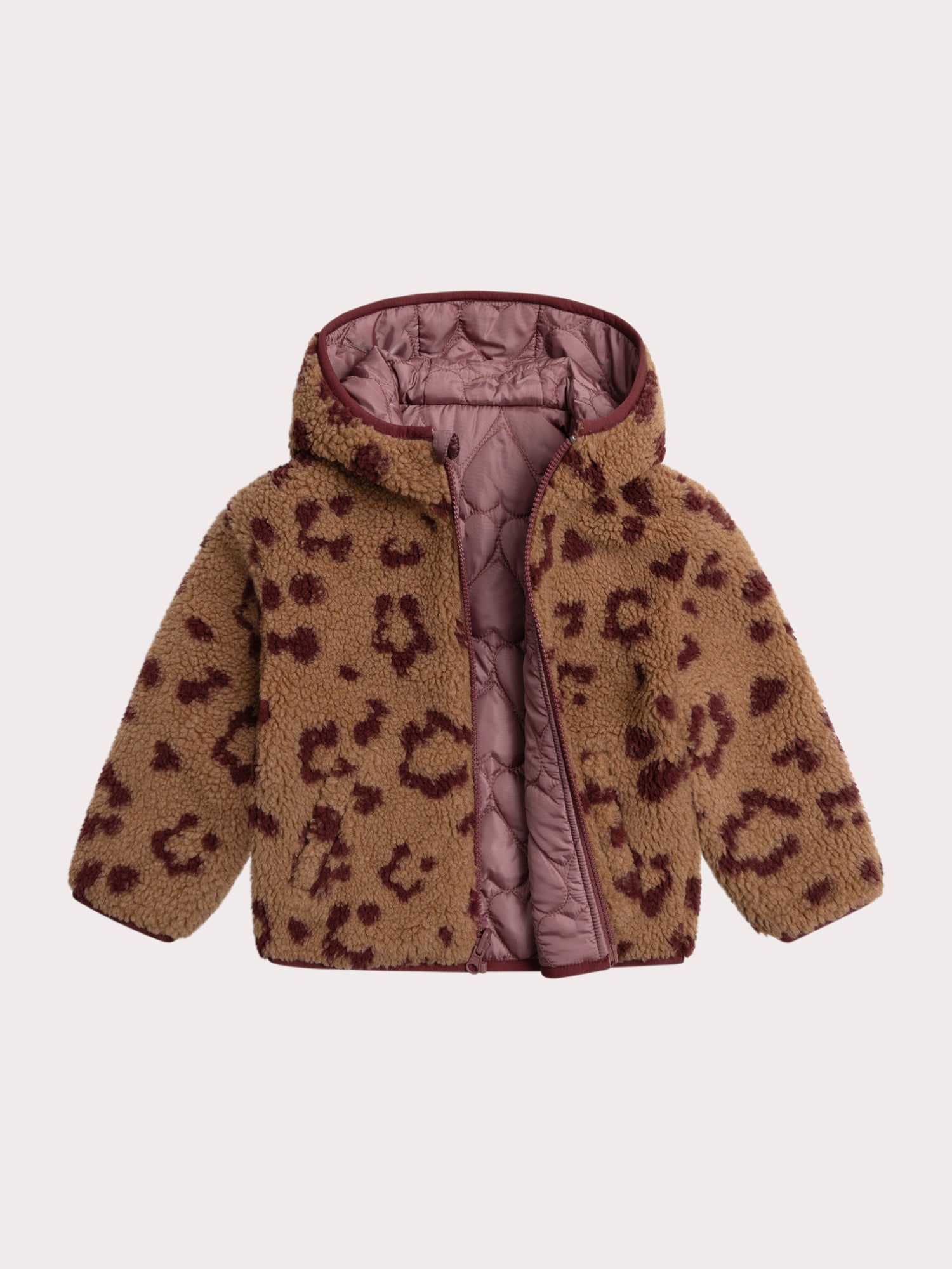 Chaqueta Reversible Leopardo