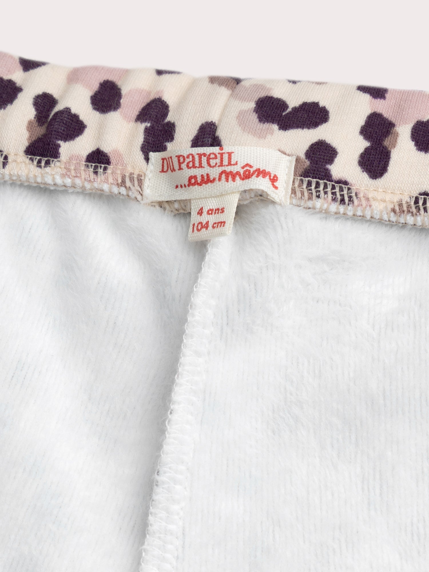 Pantalones de forro polar estampados