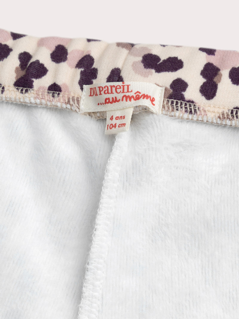 Pantalones de forro polar estampados