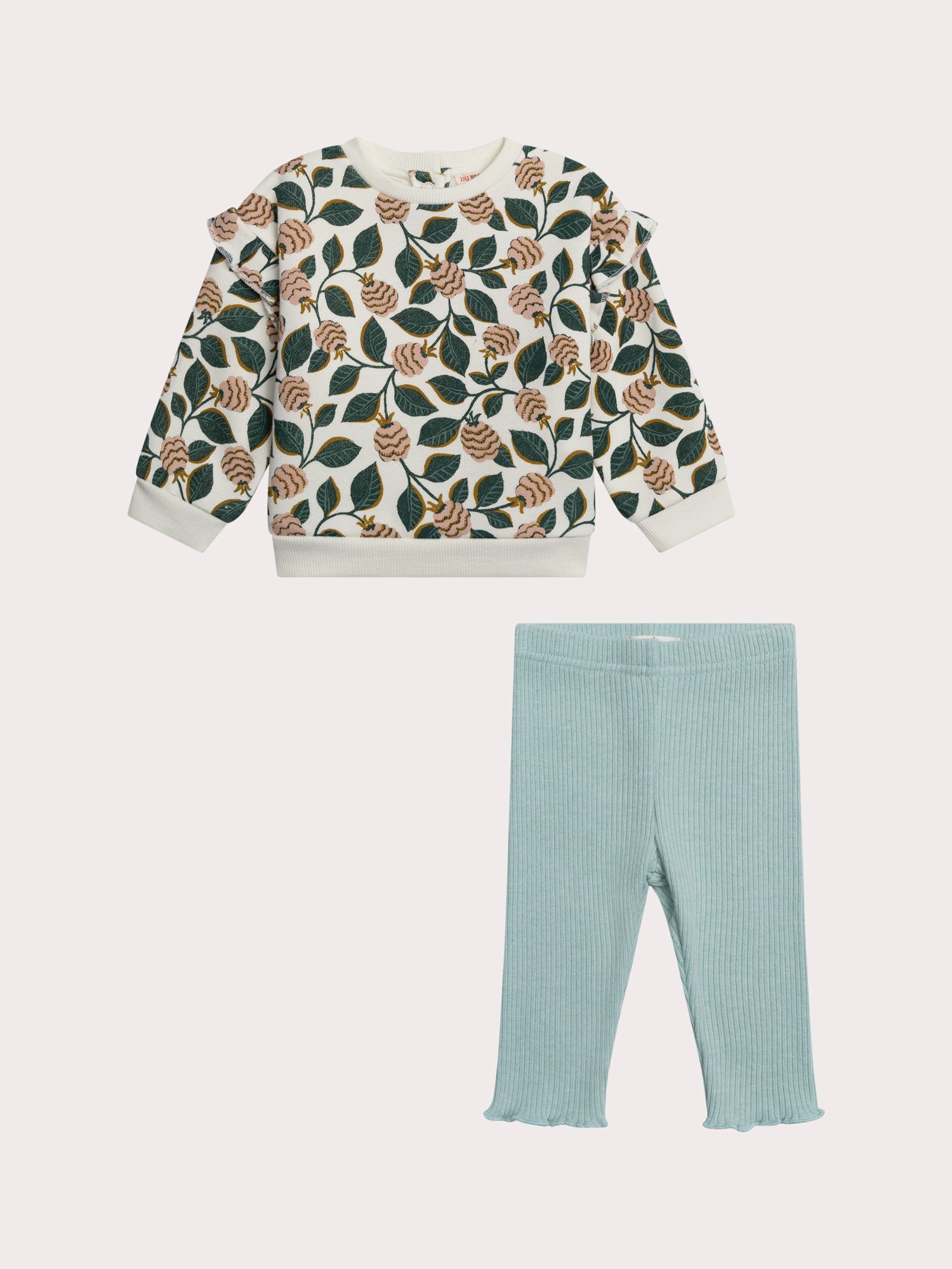 Conjunto de Flores para Bebé Niña
