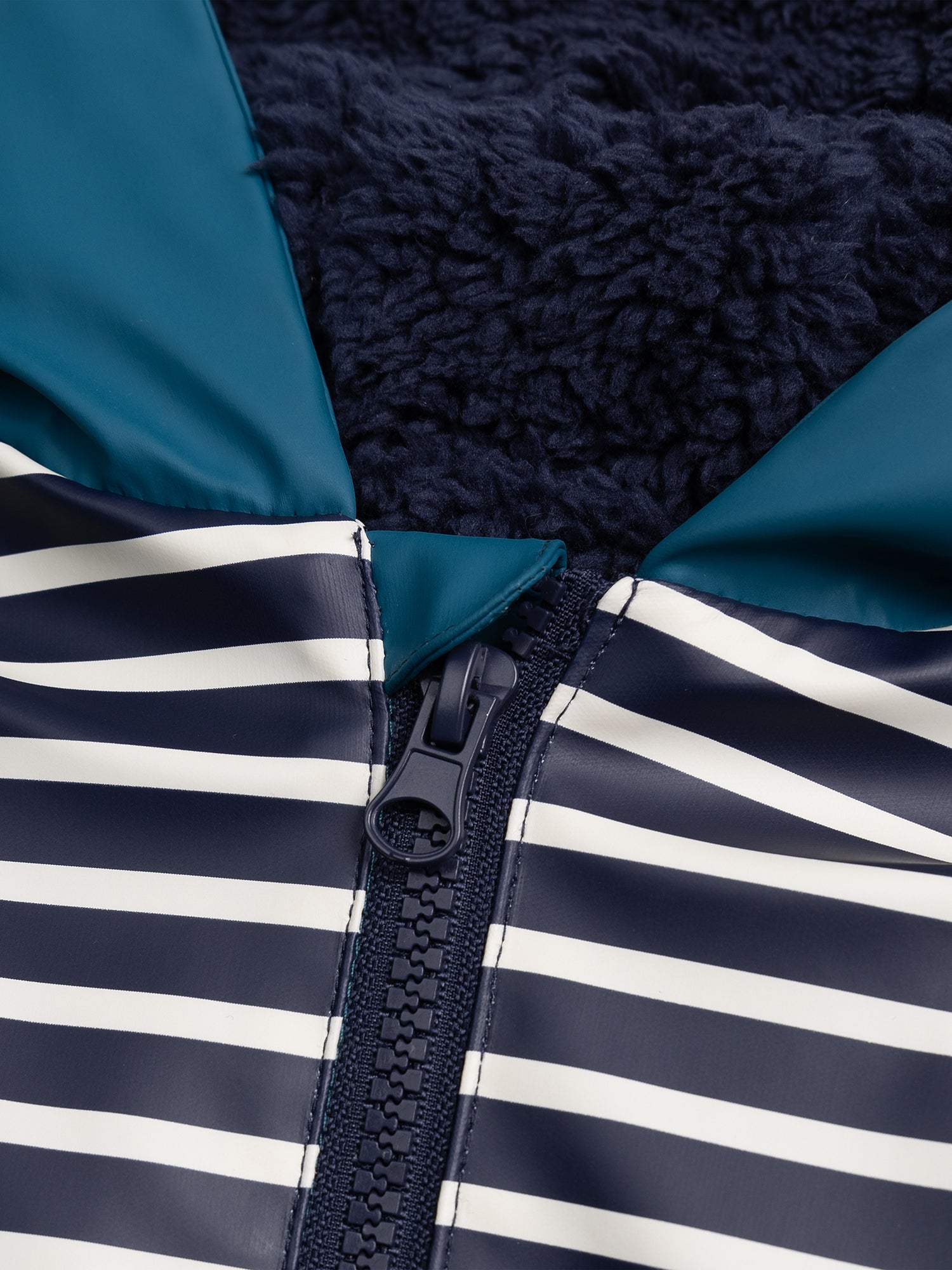 Impermeable Rayado para Bebé Niño