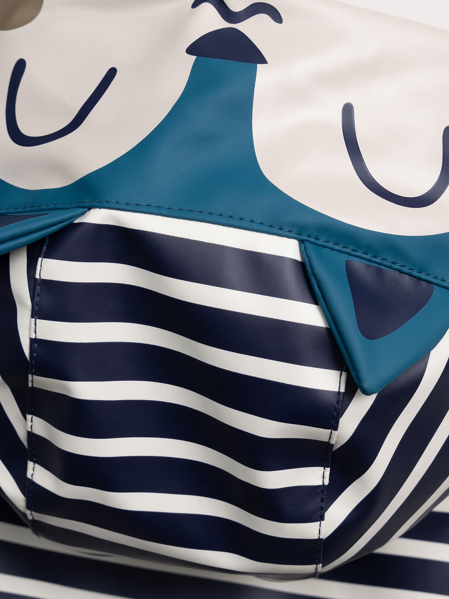 Impermeable Rayado para Bebé Niño