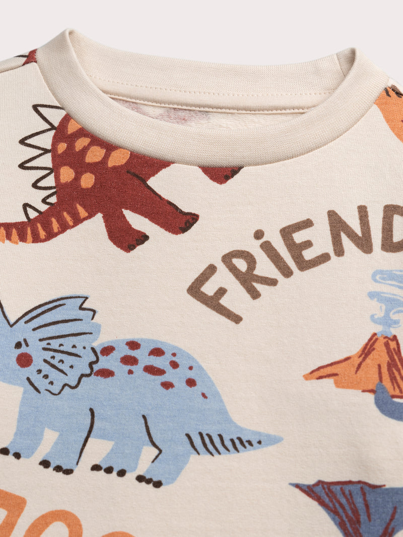 Pijama de dinosaurio para niño