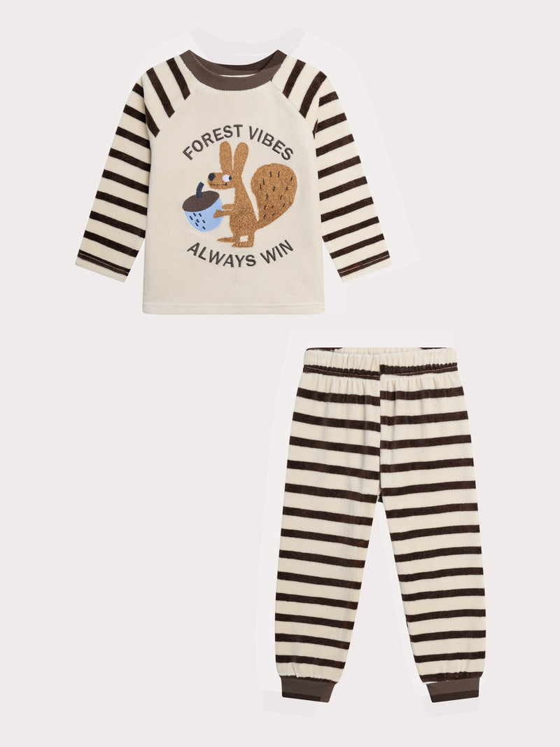 Pijama ardilla para niño