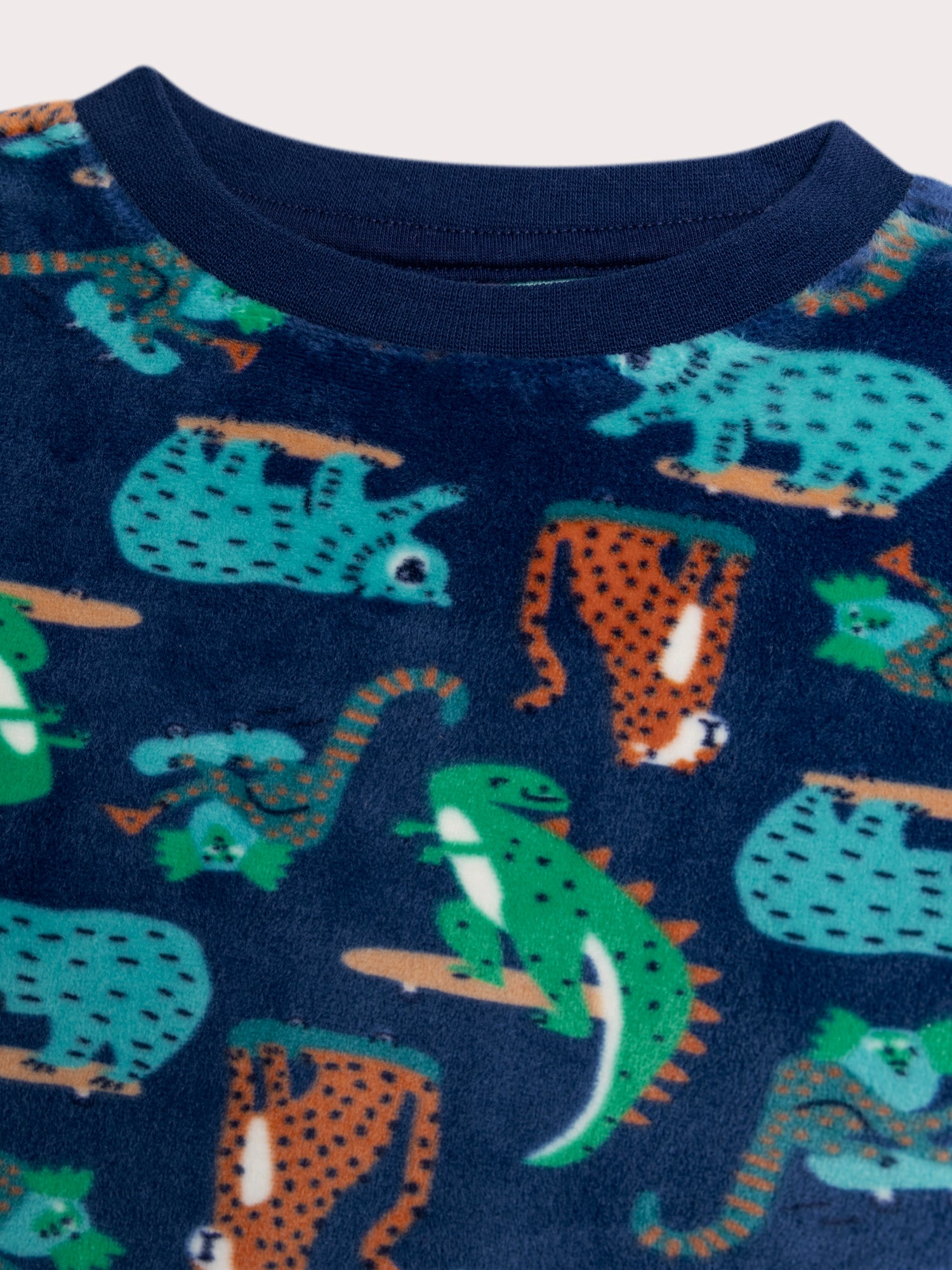 Pijama animales en skate para niño