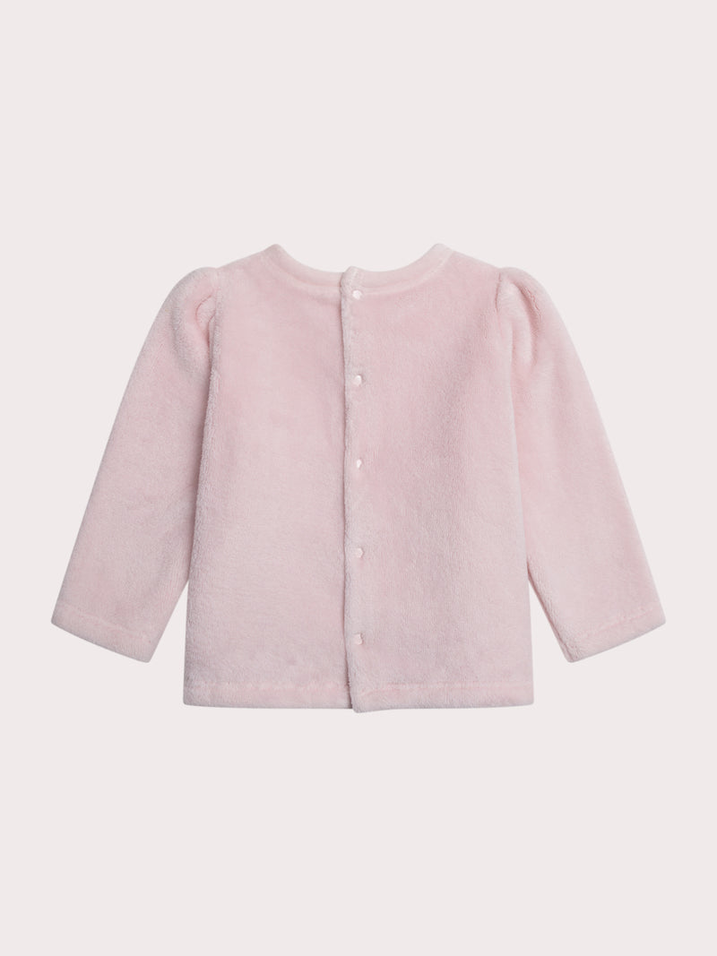 Pijama de pantera para bebé niña