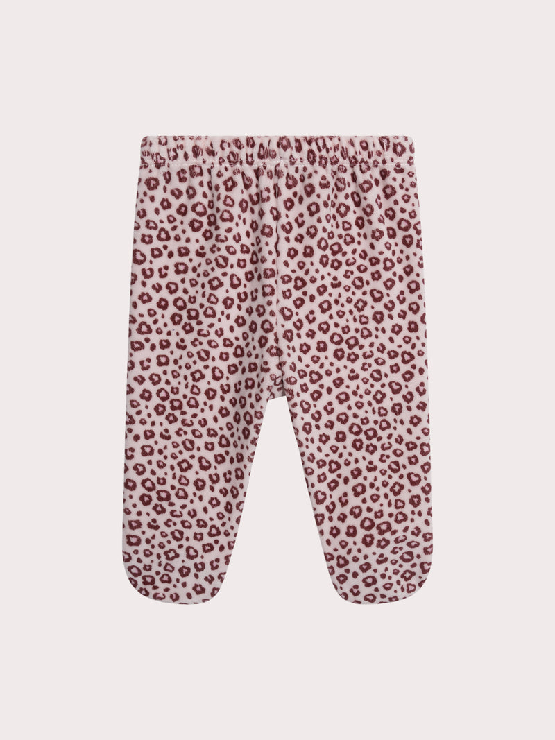 Pijama de pantera para bebé niña