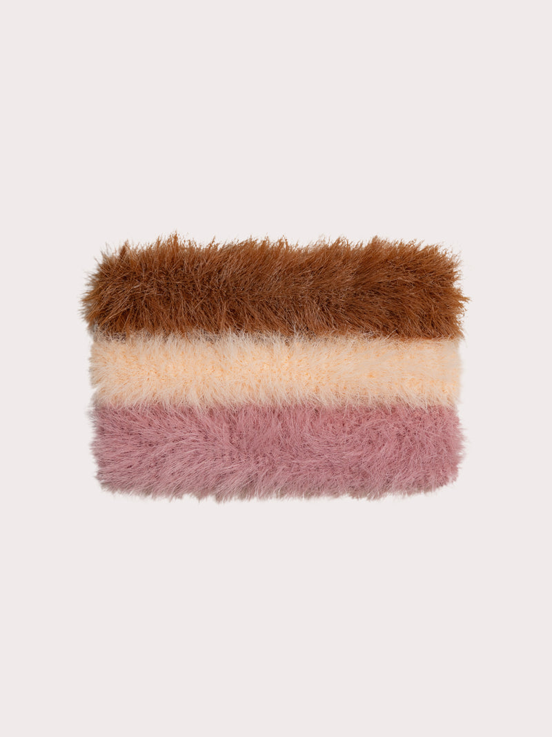 Set de 3 Gomas de Pelo de Malla Suave para Niñas