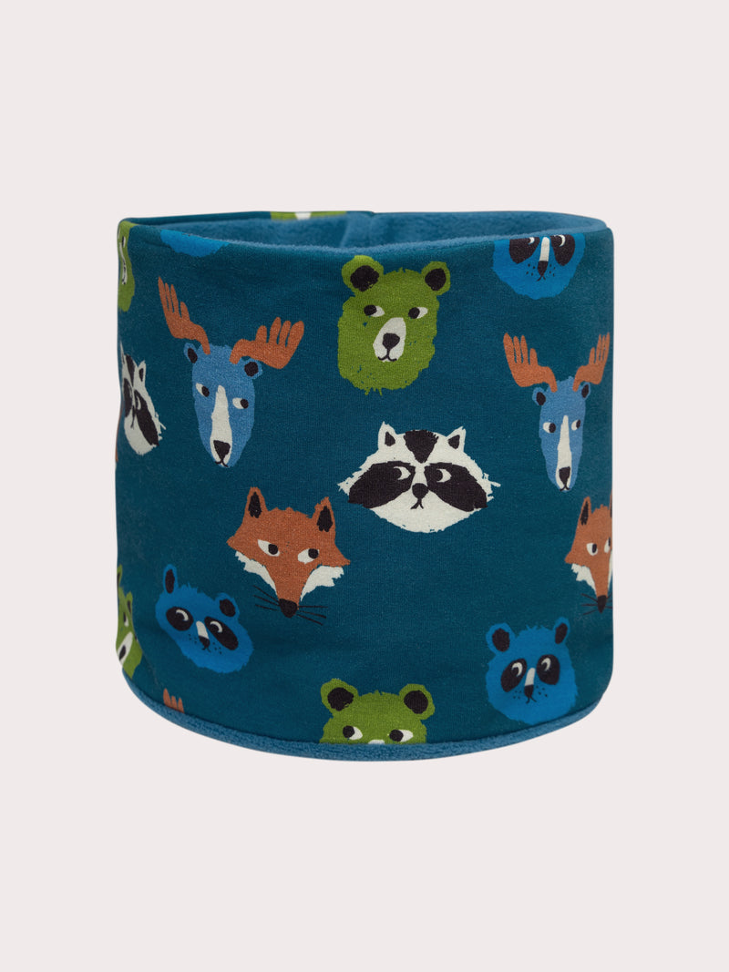 Snood Azul con Motivo Fantástico para Niño
