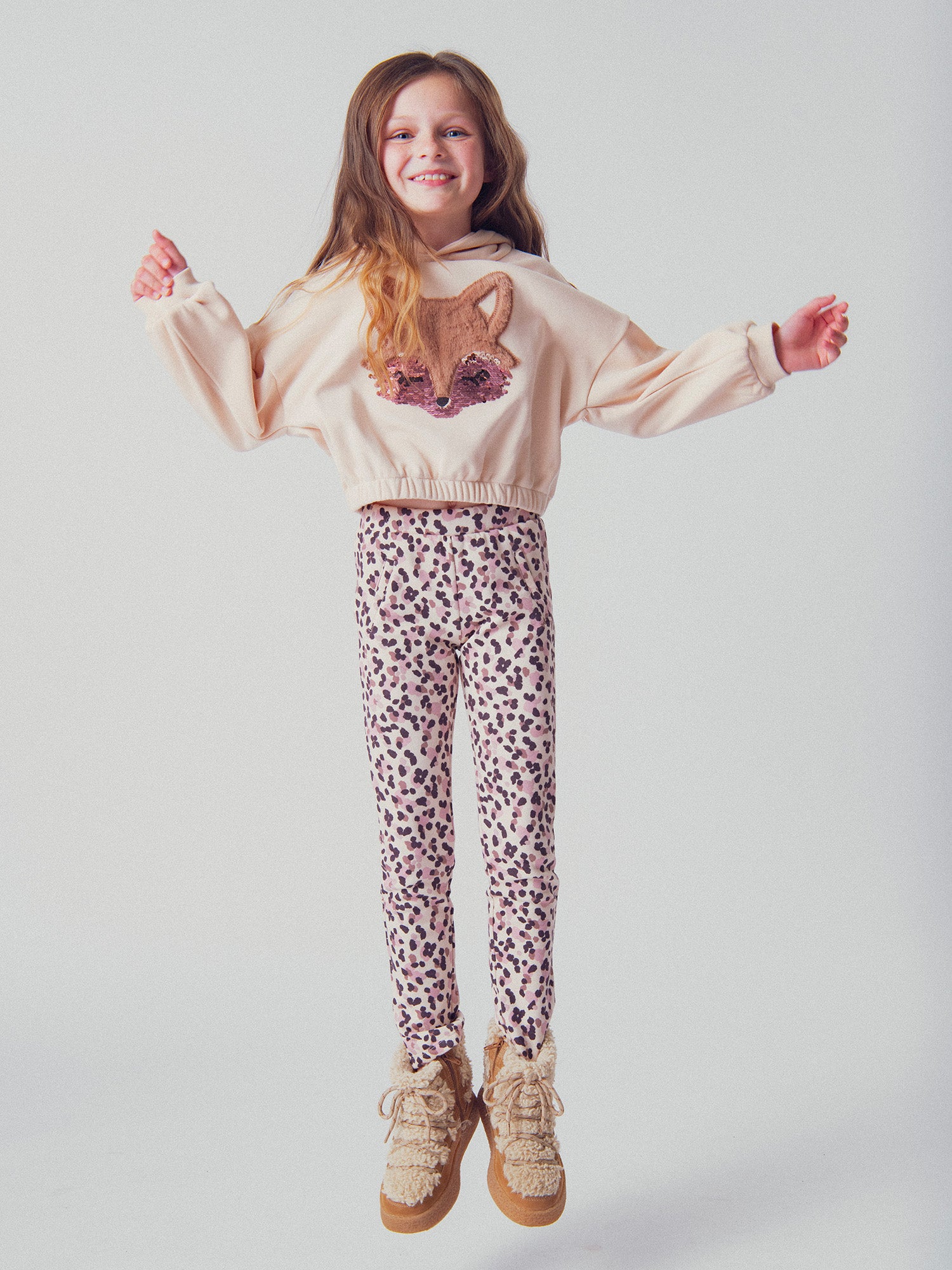 Pantalones de forro polar estampados