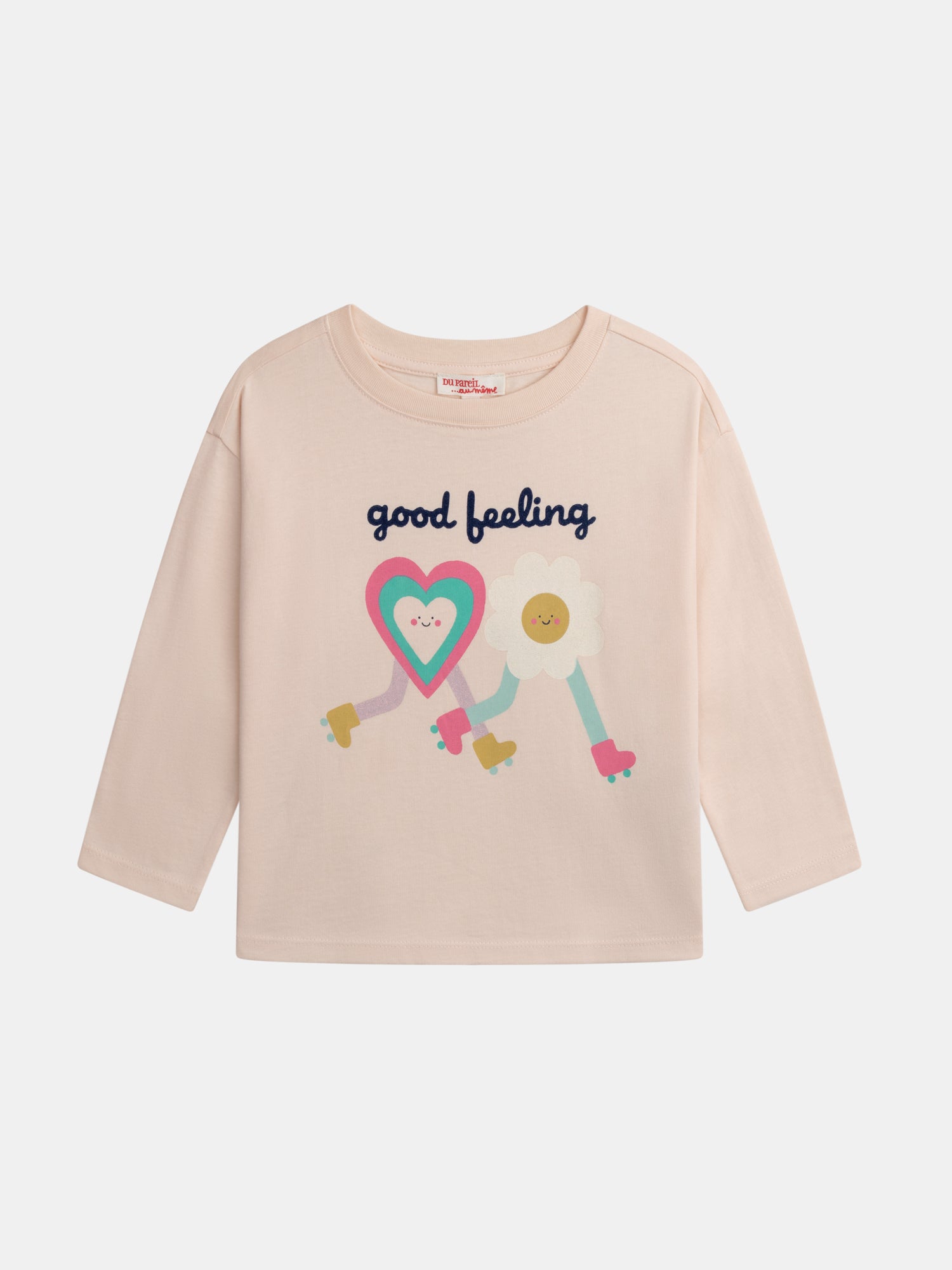 T-shirt à manches longues good feeling pour fille