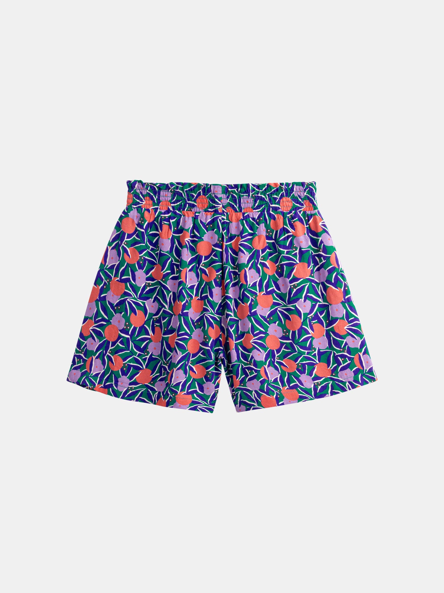 Shorts con estampado floral para niñas