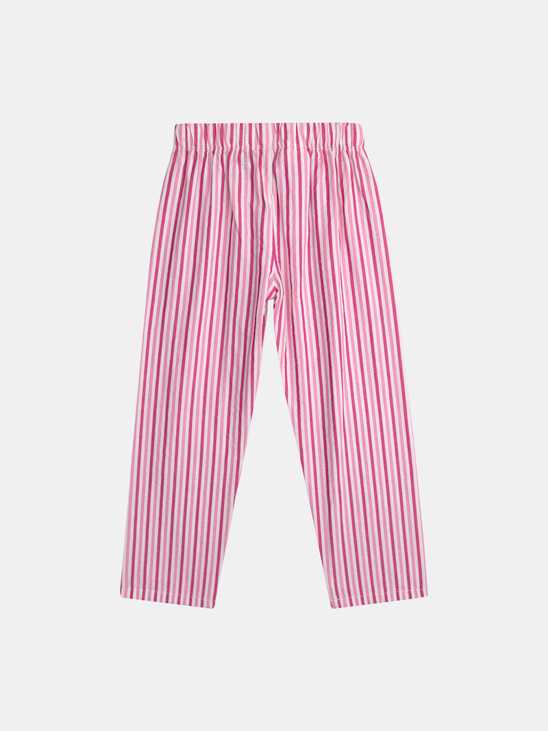 Pijama largo rosa "Hello Sunshine" para niña