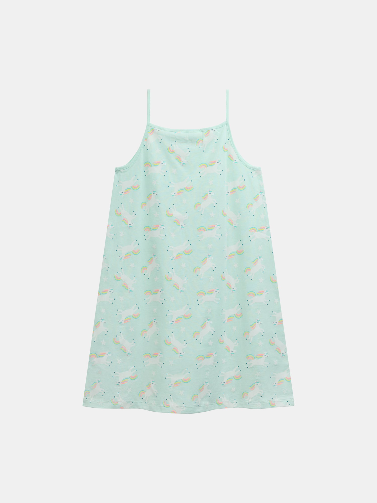 Ropa de noche fosforescente con estampado de "Unicornios Mágicos" para niñas