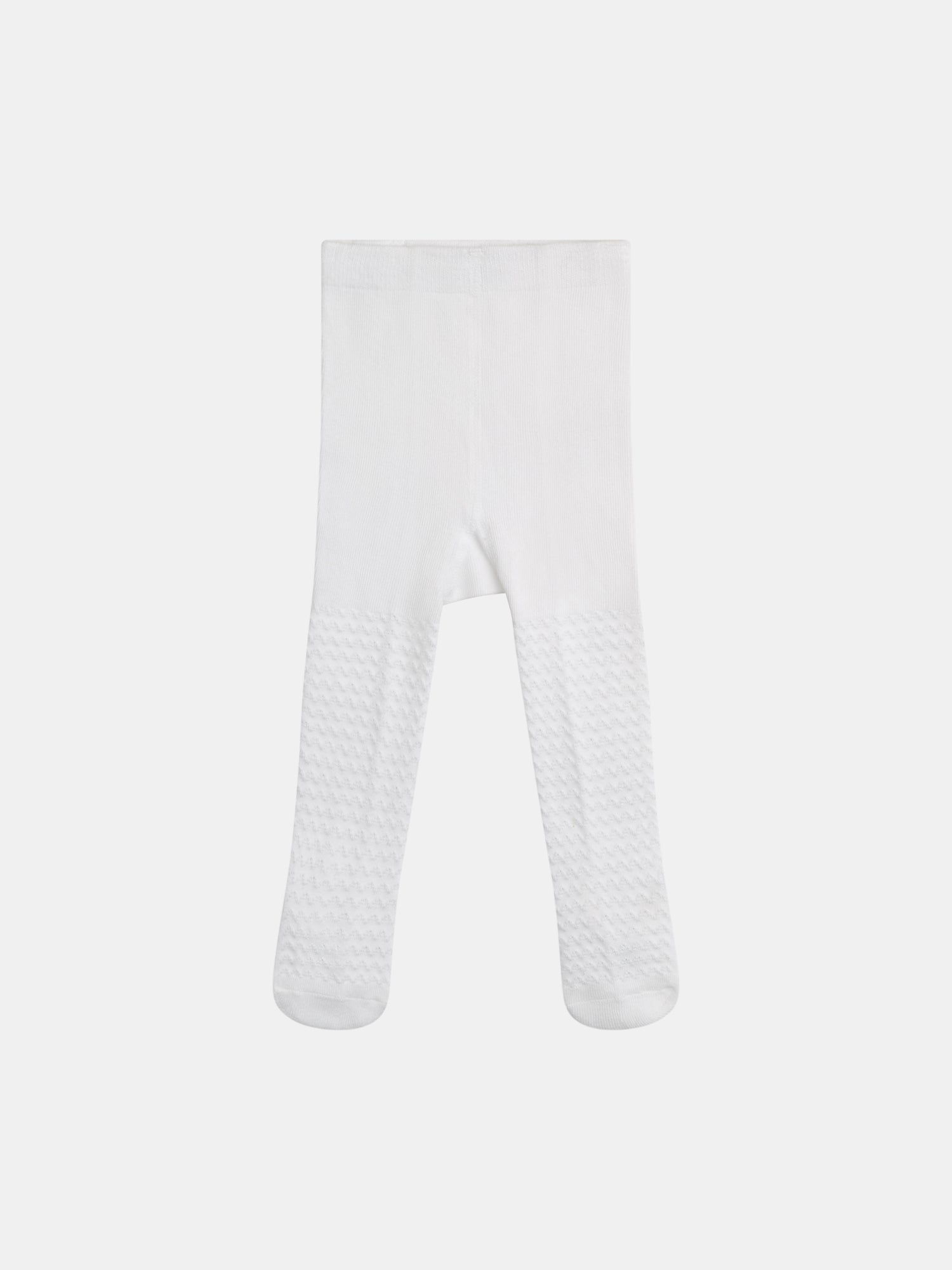 Pantys ecru para bebé niña