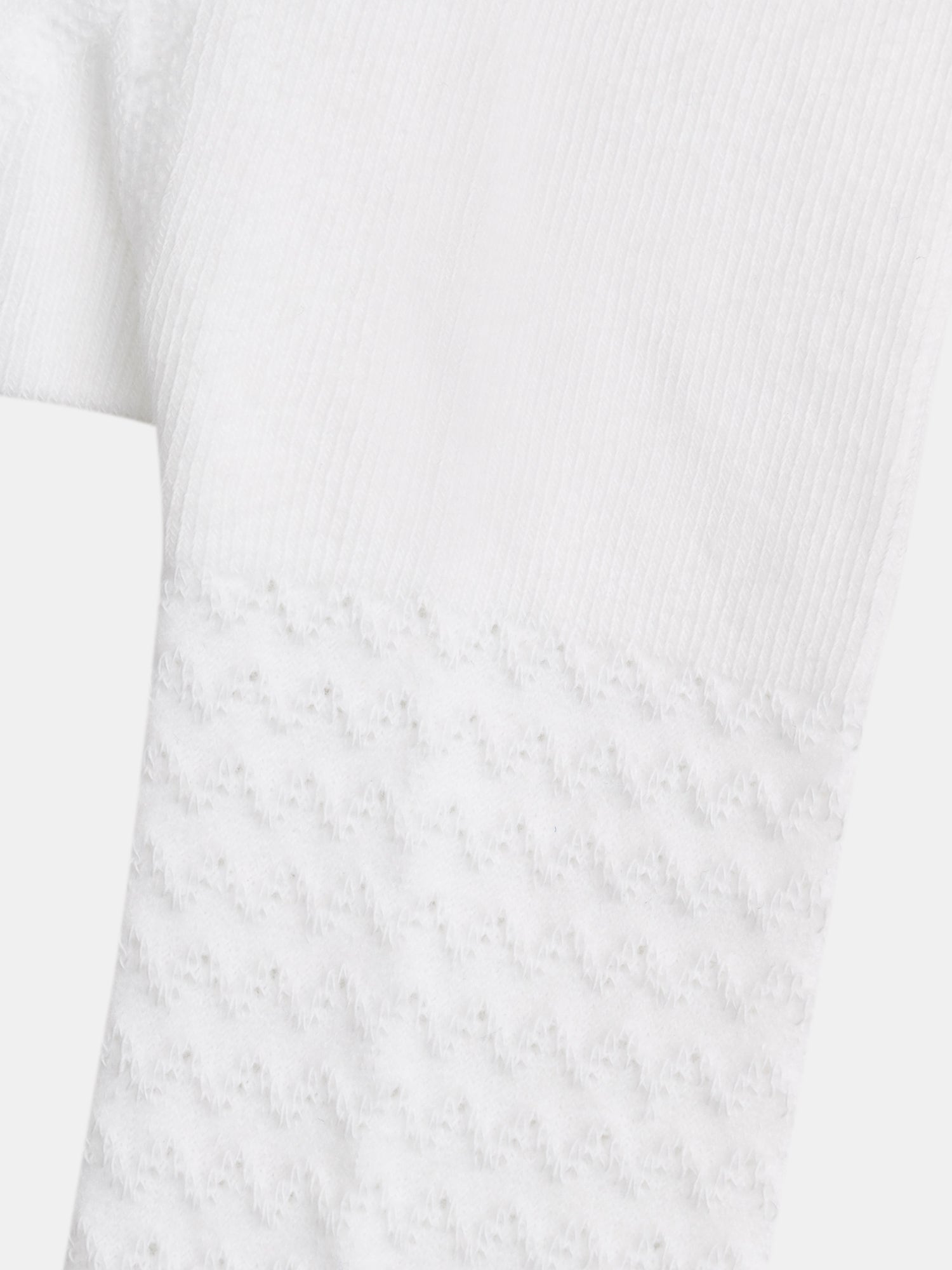 Pantys ecru para bebé niña