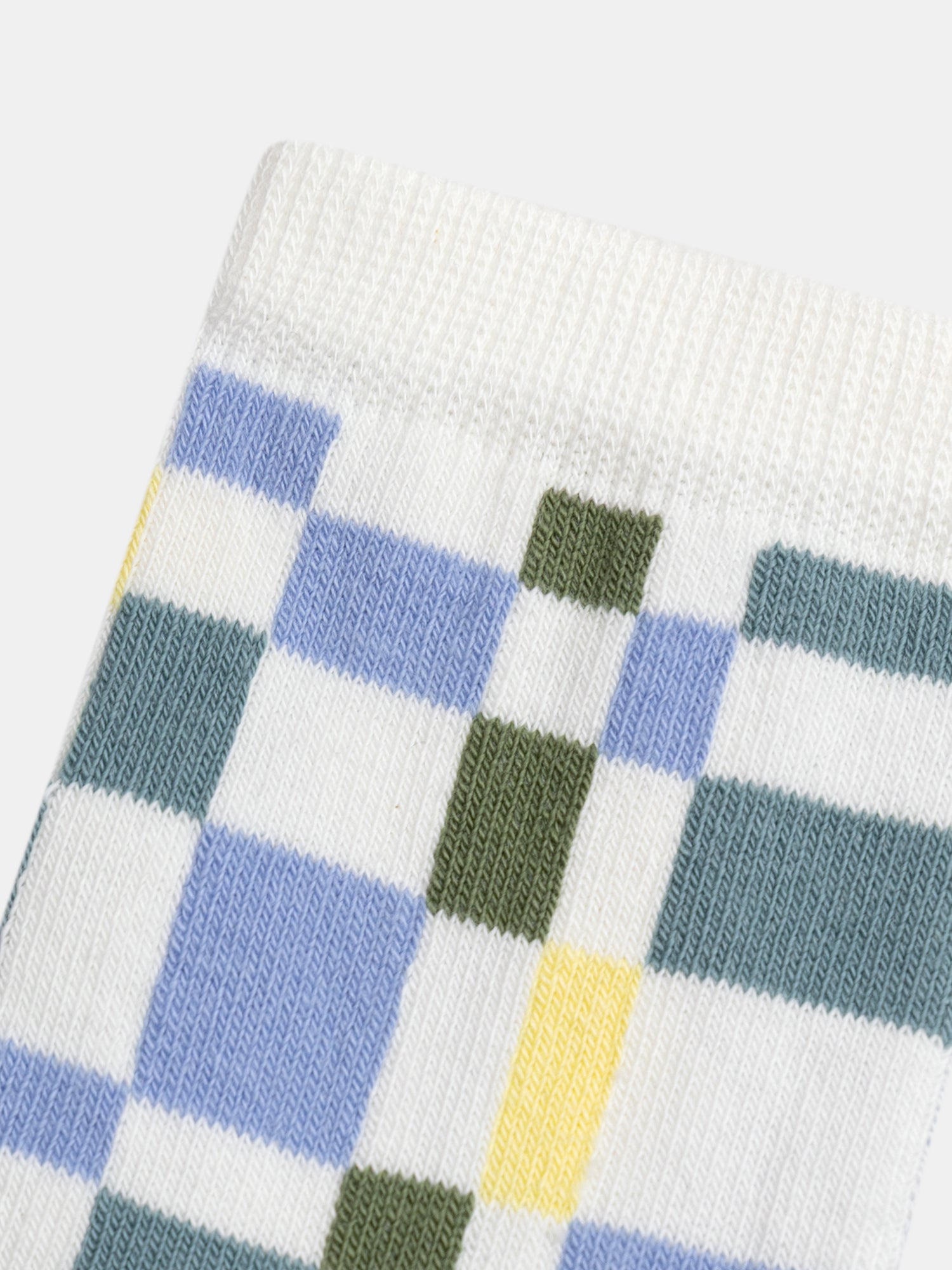 Calcetines con cuadros para chicos