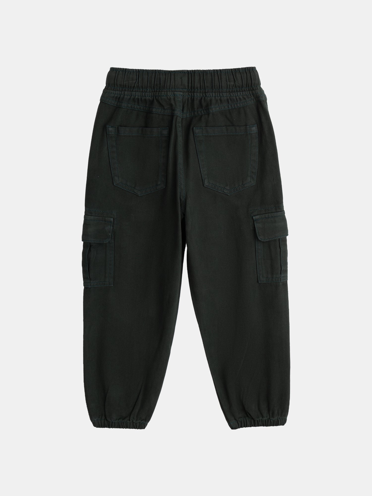 Pantalon vert à poches pour garçon