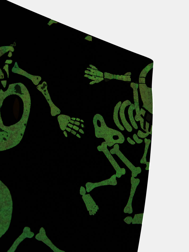 Pijama 2 piezas fosforescente de esqueletos « BOO! » para niño
