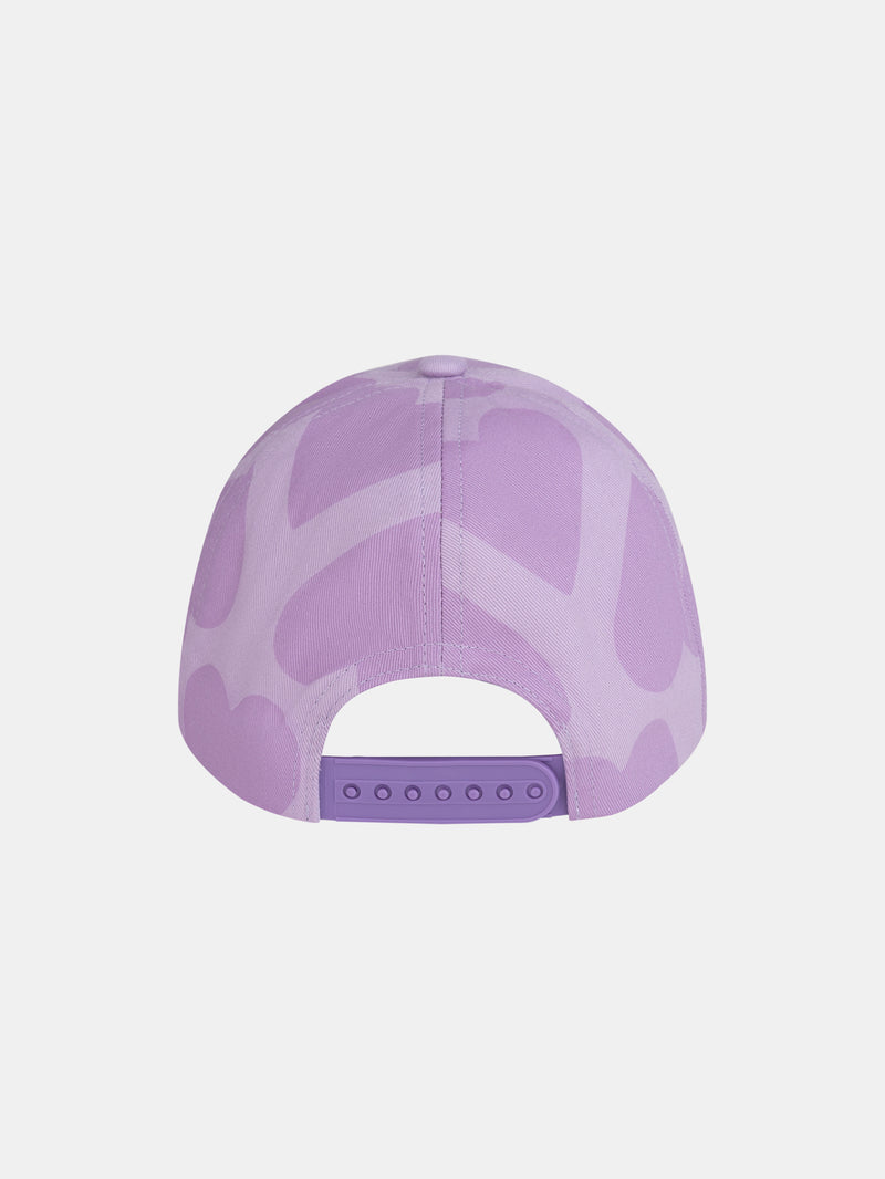 Casquette avec imprimé coeur et écriture pour fille