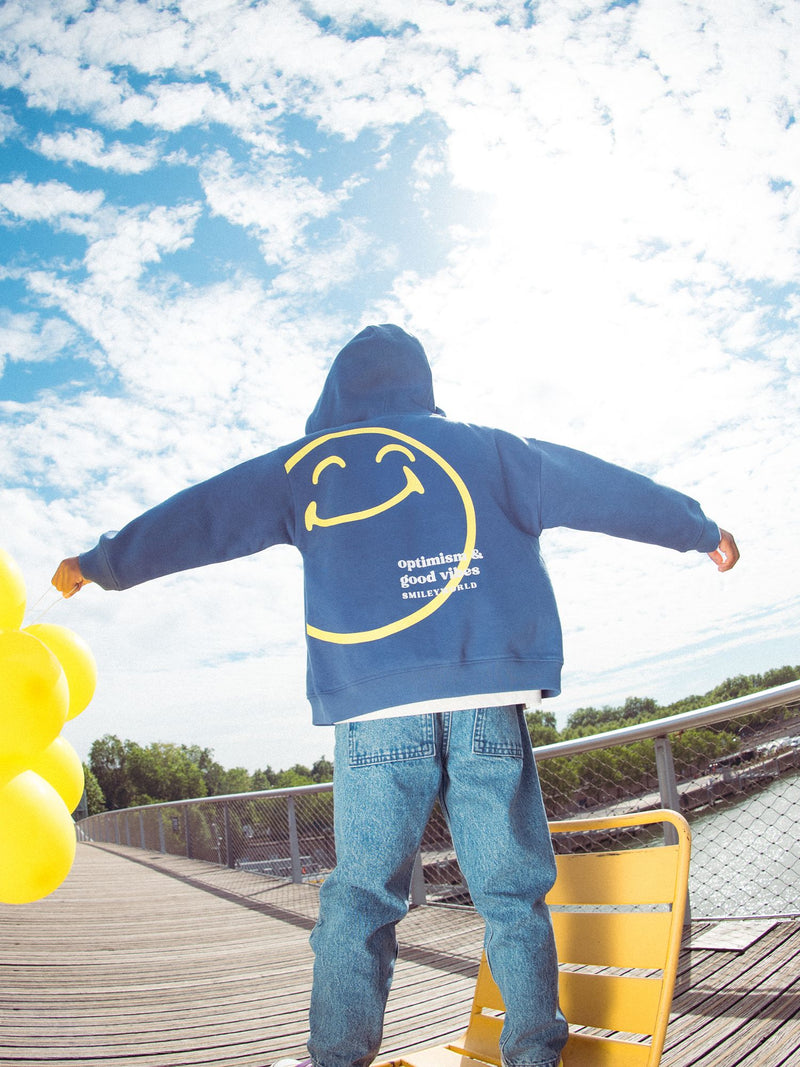 Sudadera con capucha con estampado SMILEYWORLD para niño