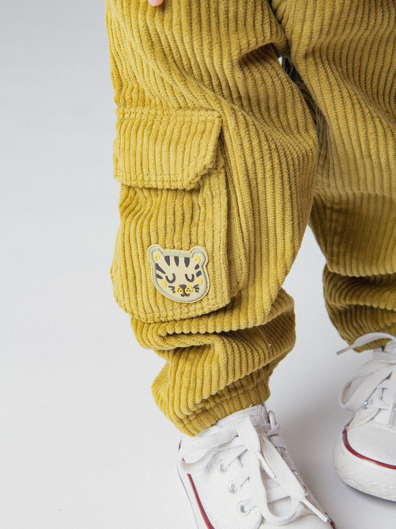 Pantalón cargo verde "Wild Campus" para niño