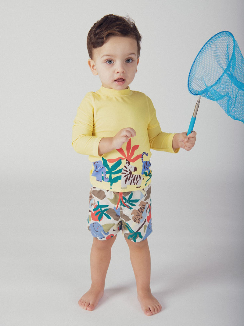 Bañador con estampado de animales para bebé niño