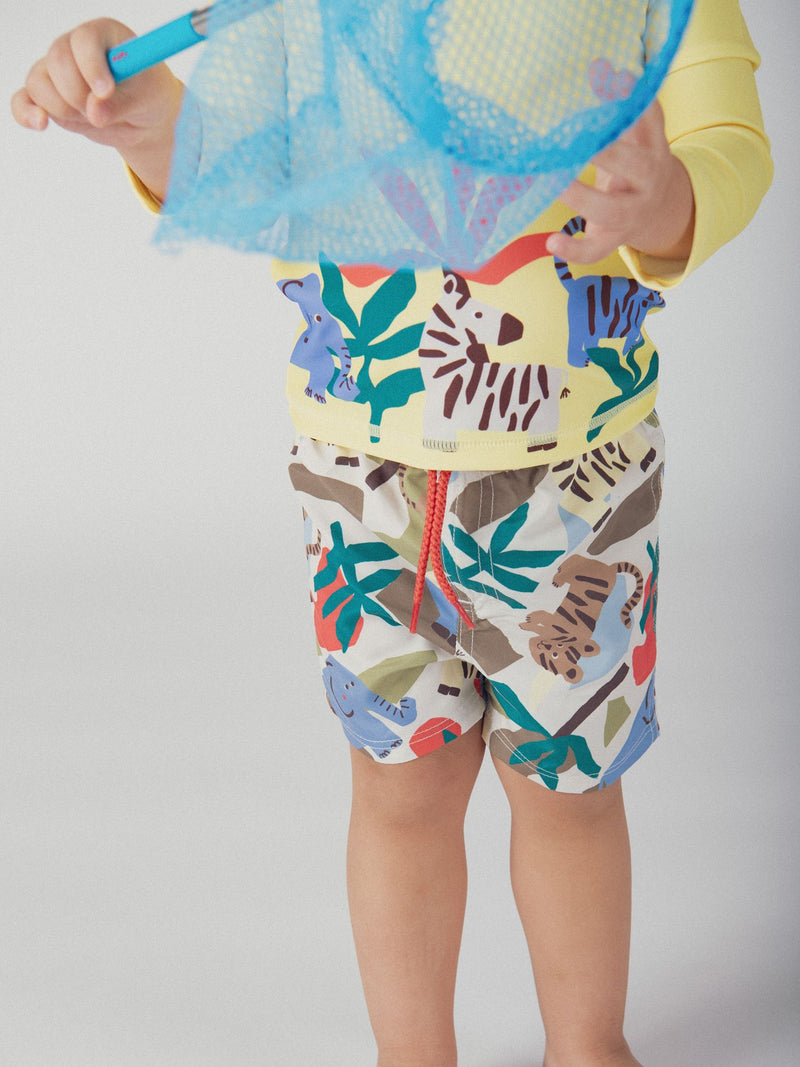 Bañador con estampado de animales para bebé niño