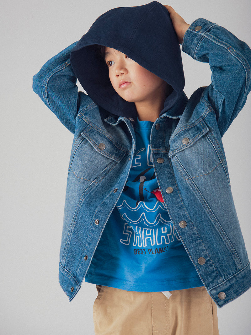 Chaqueta de denim para niño