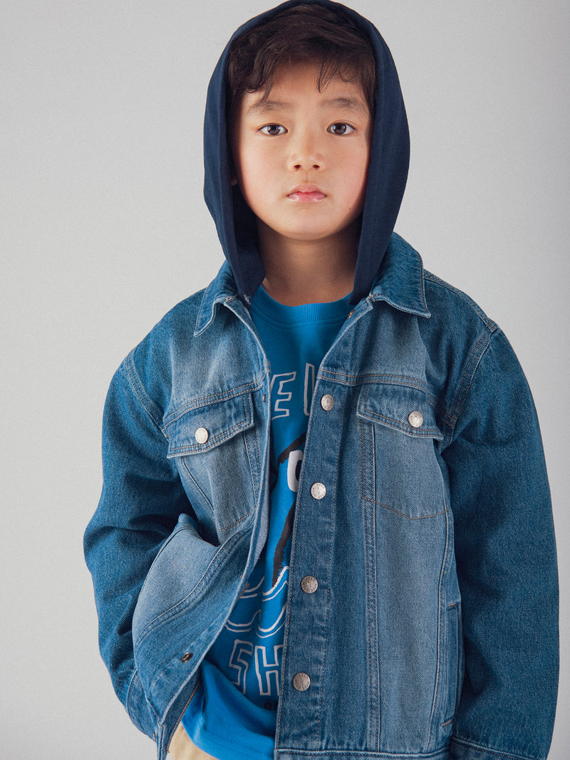 Chaqueta de denim para niño