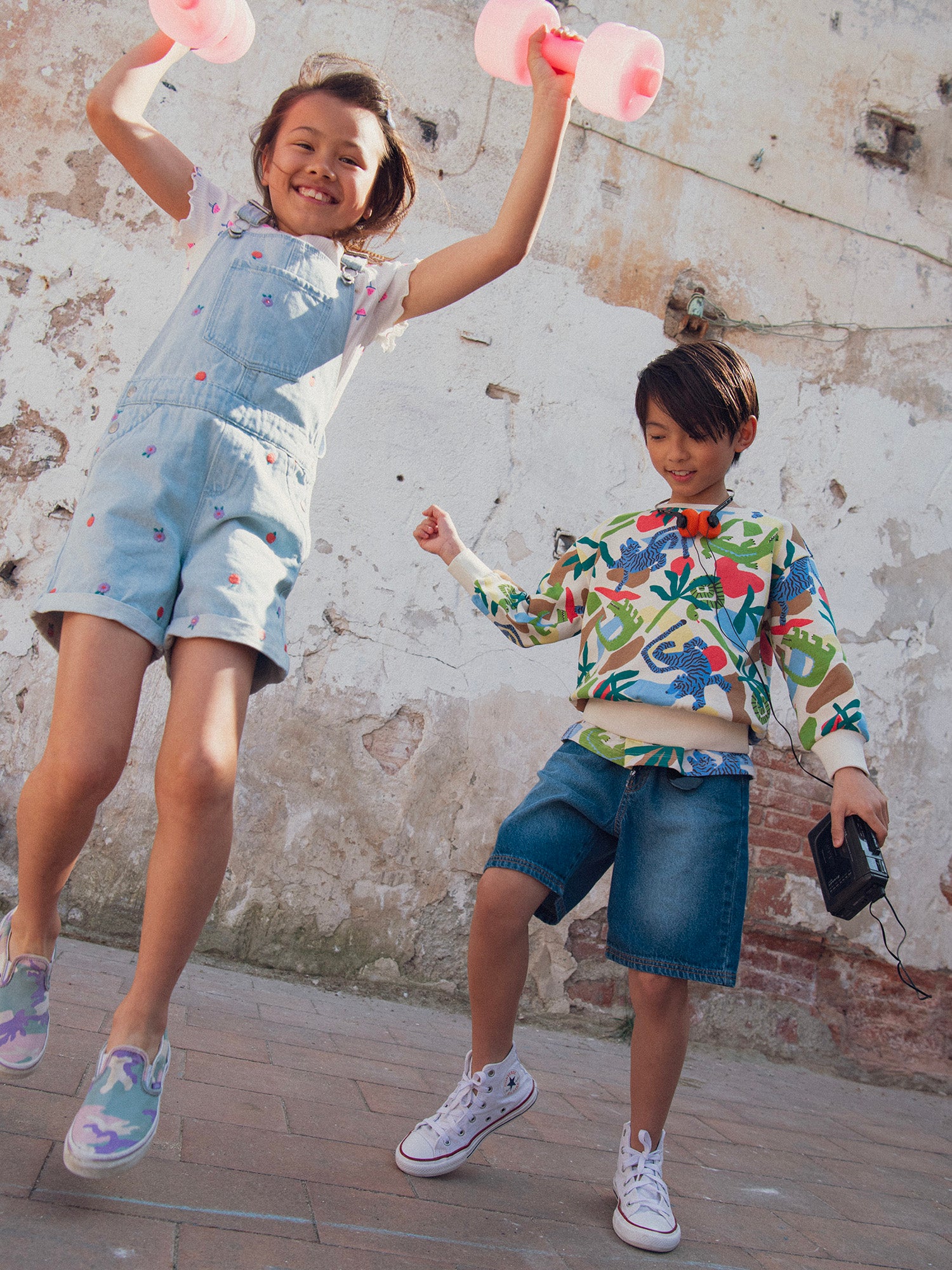 Sudadera con estampado de animales para niños