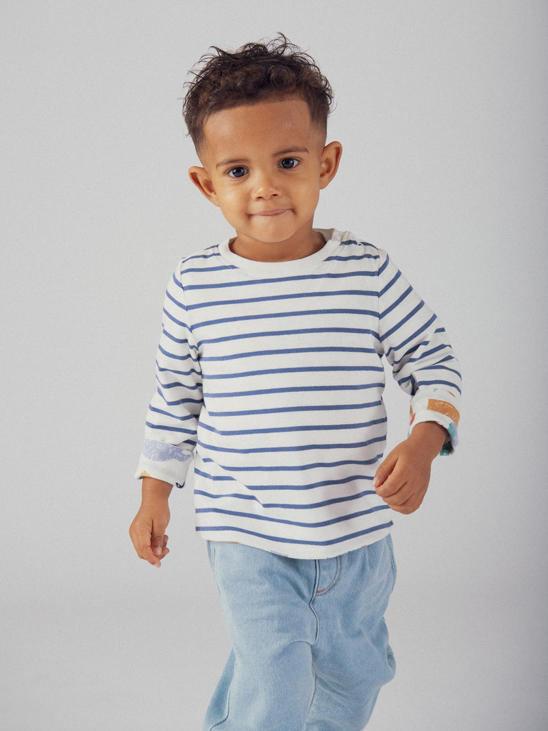 Camiseta reversible con motivo de circo para bebé niño