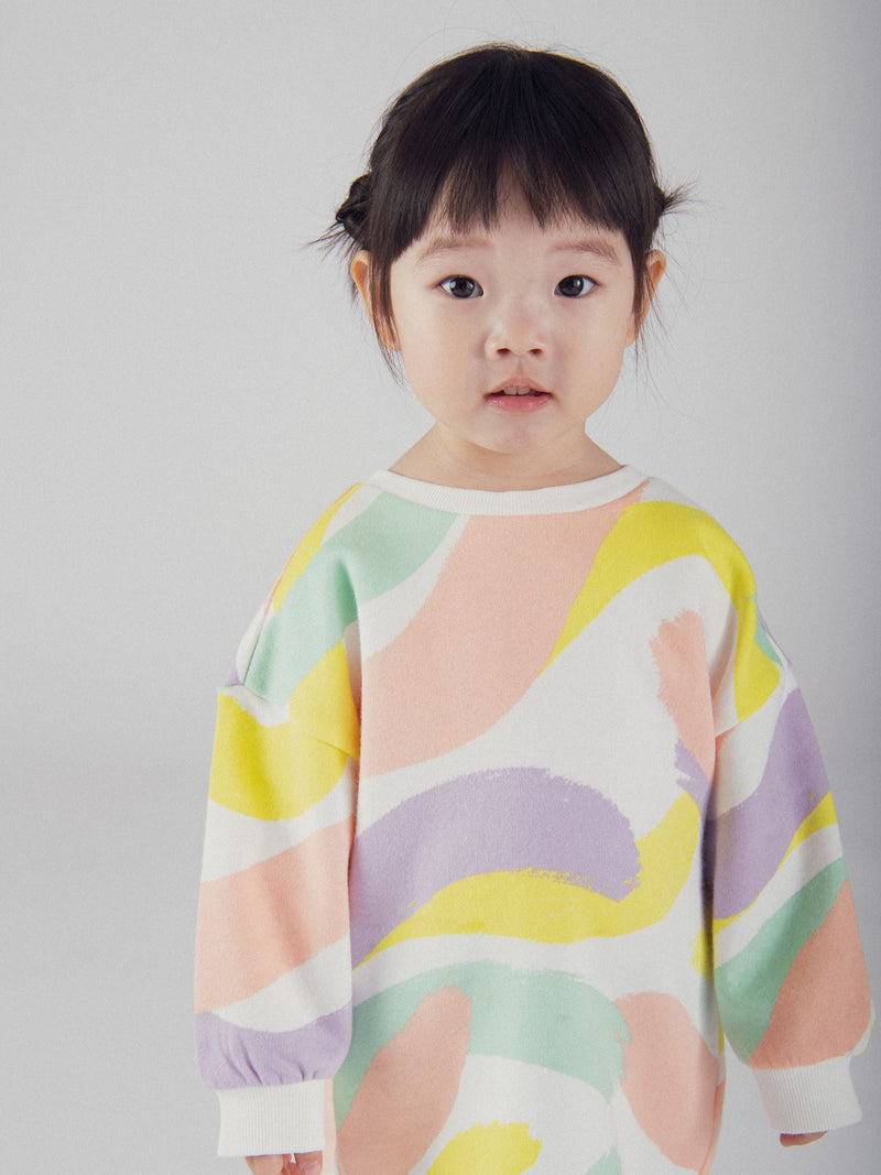 Conjunto Impreso Colorido para Niña