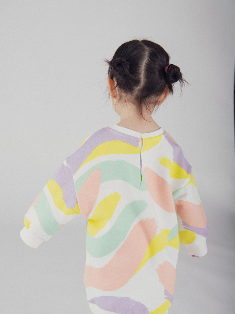 Conjunto Impreso Colorido para Niña