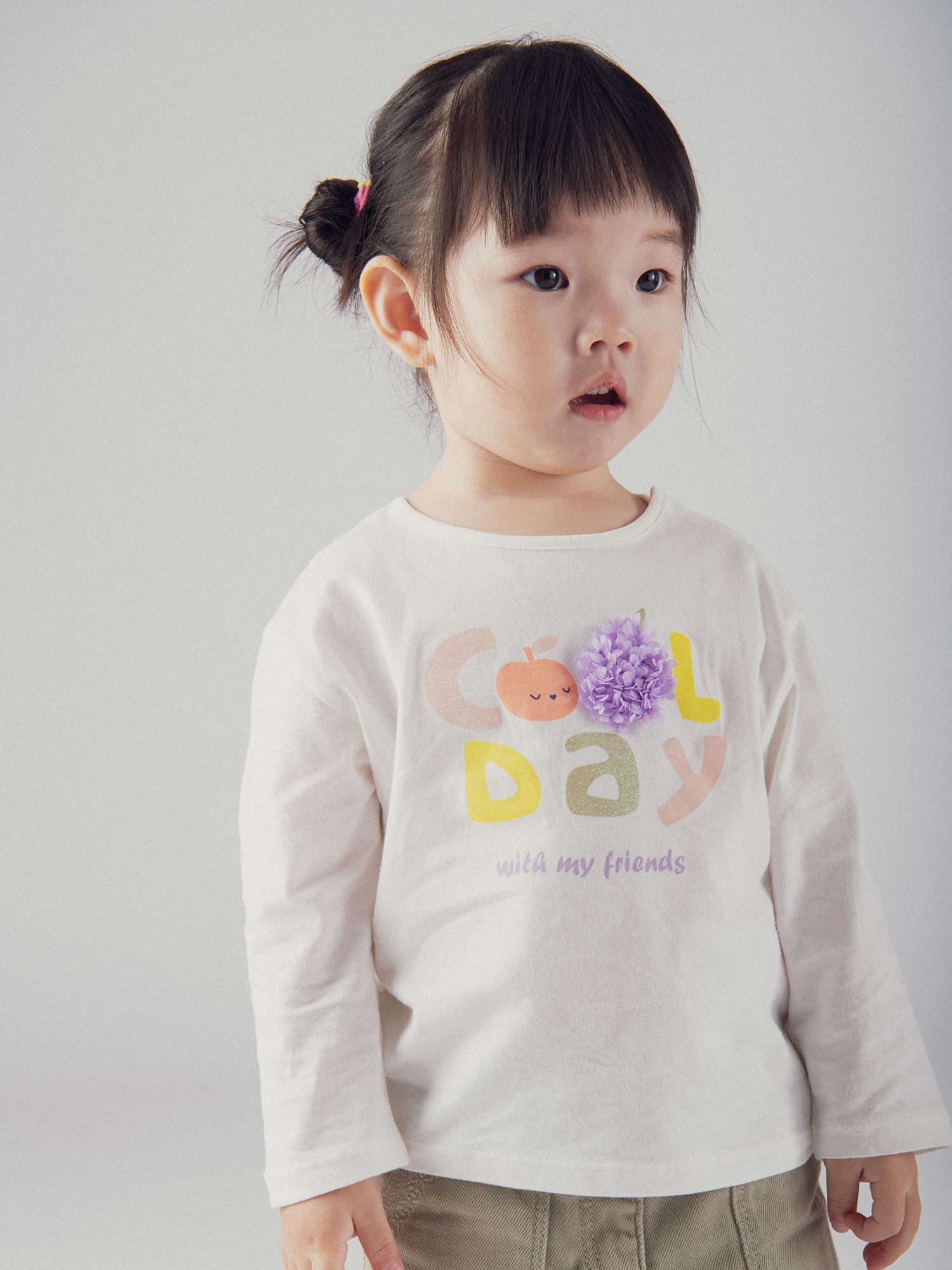 T-shirt con motivo de fruta pastel para bebé niña