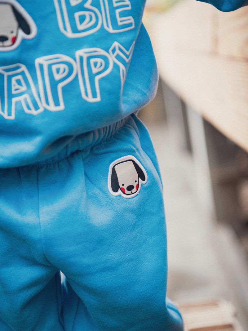 Conjunto motivo « NACIDO PARA SER FELIZ » para bebé niño