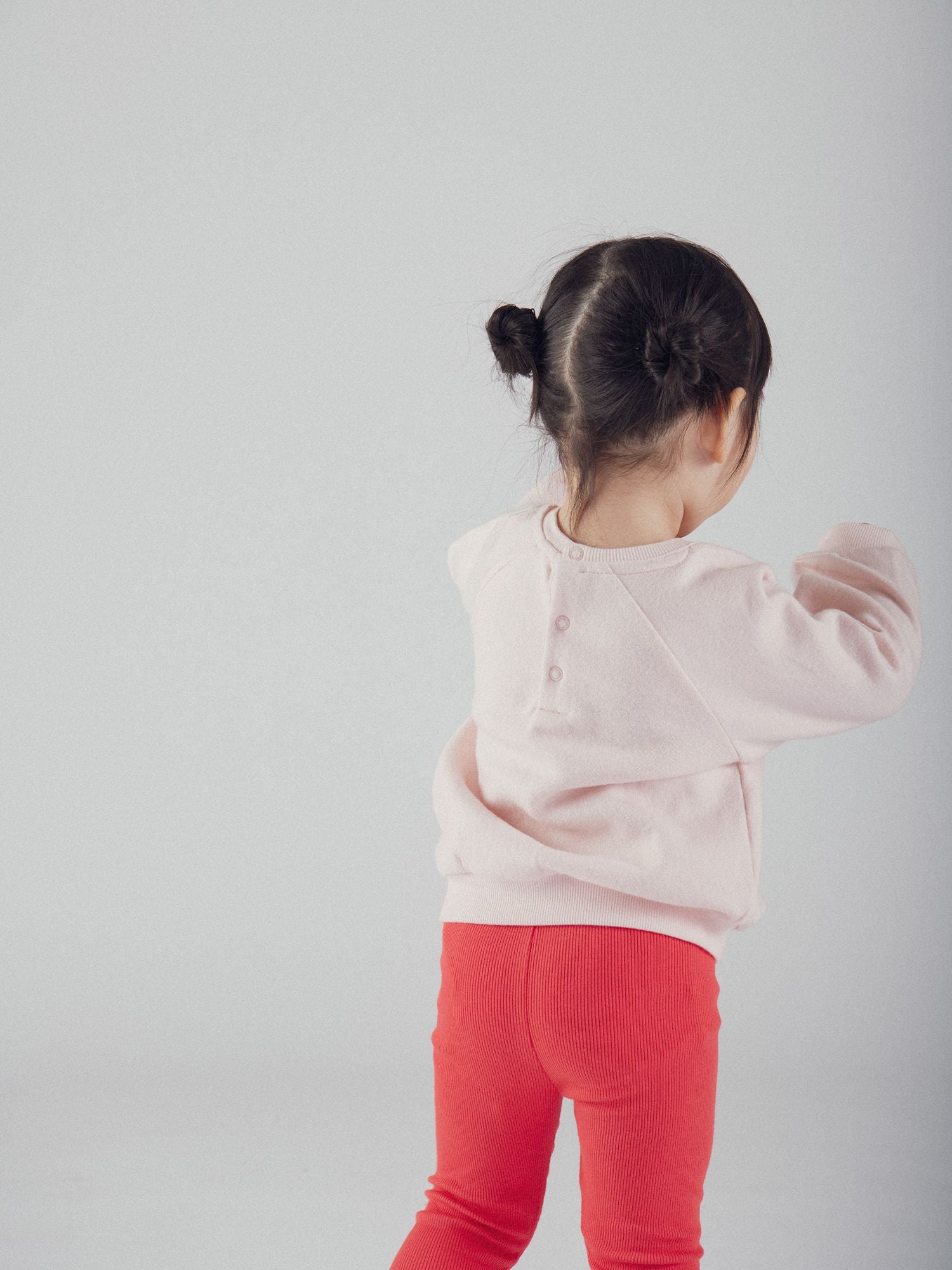 Ensemble motif cœur pour bébé fille