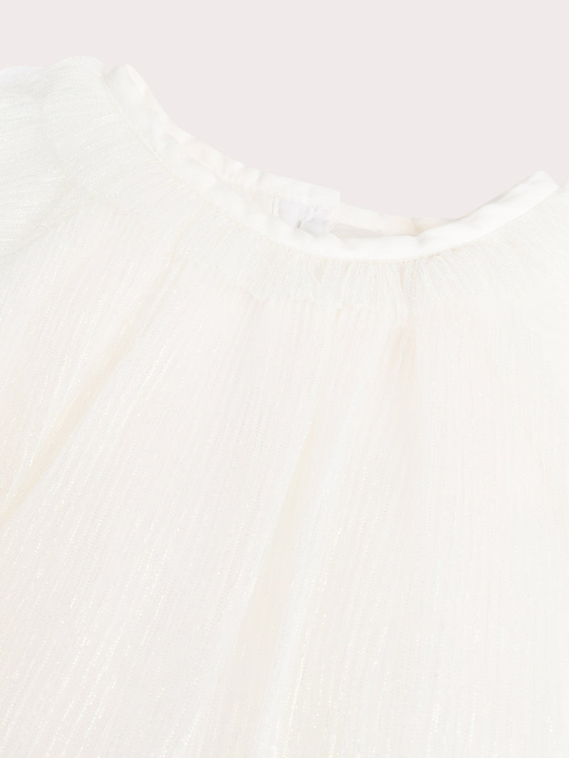 Vestido Blanco para Bebé Niña