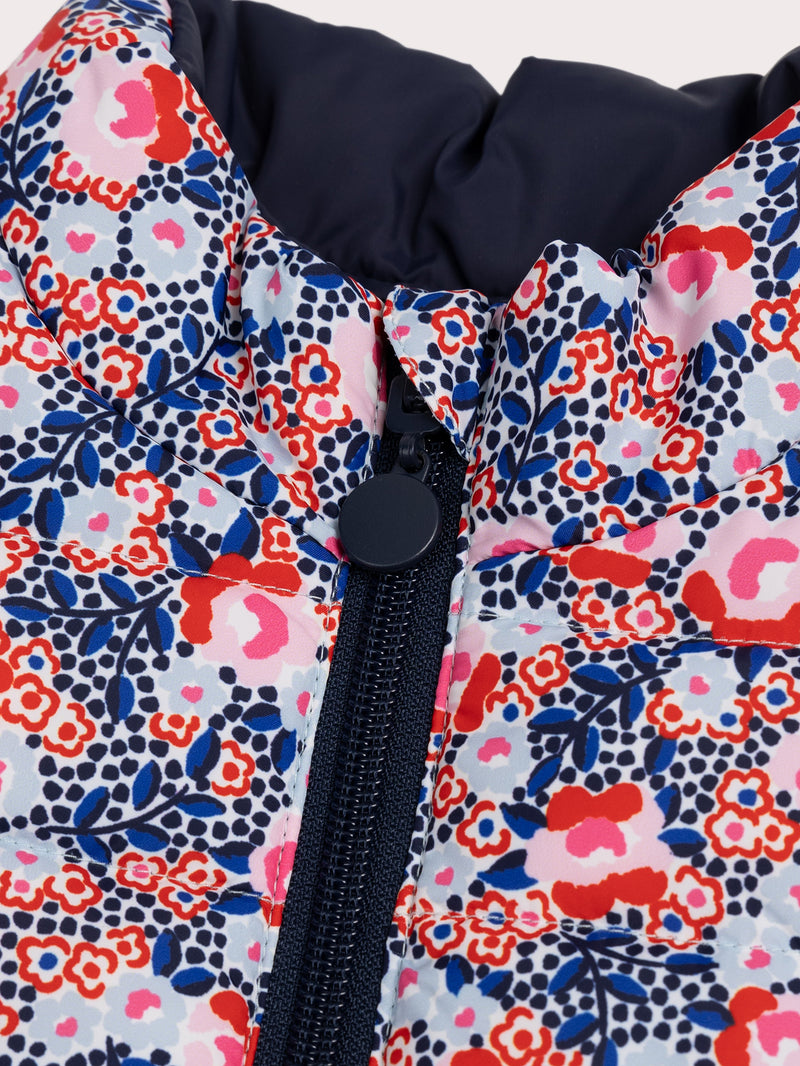 Chaleco reversible marino sin mangas