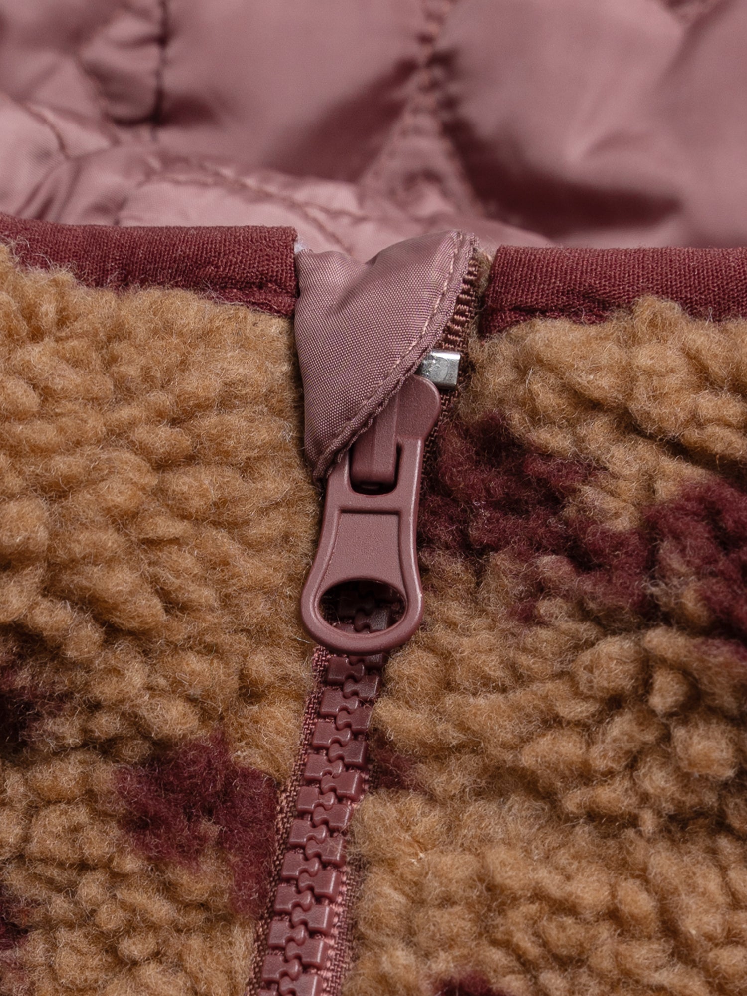 Veste réversible léopard