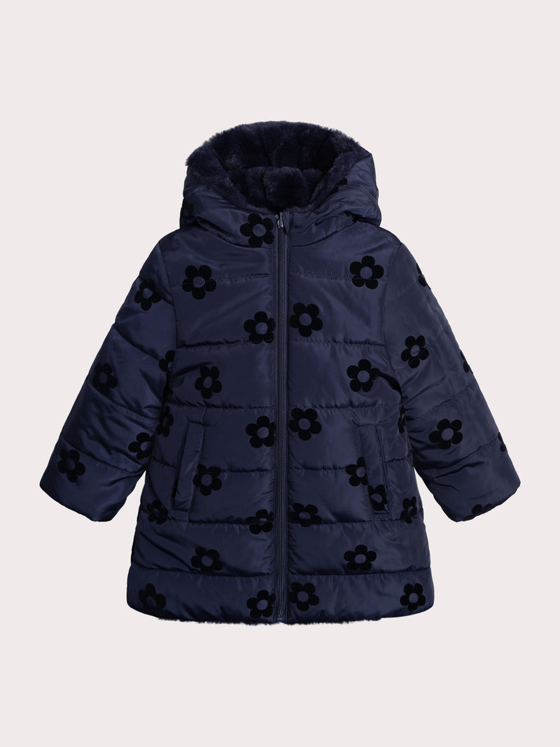 Abrigo Reversible Azul Marino