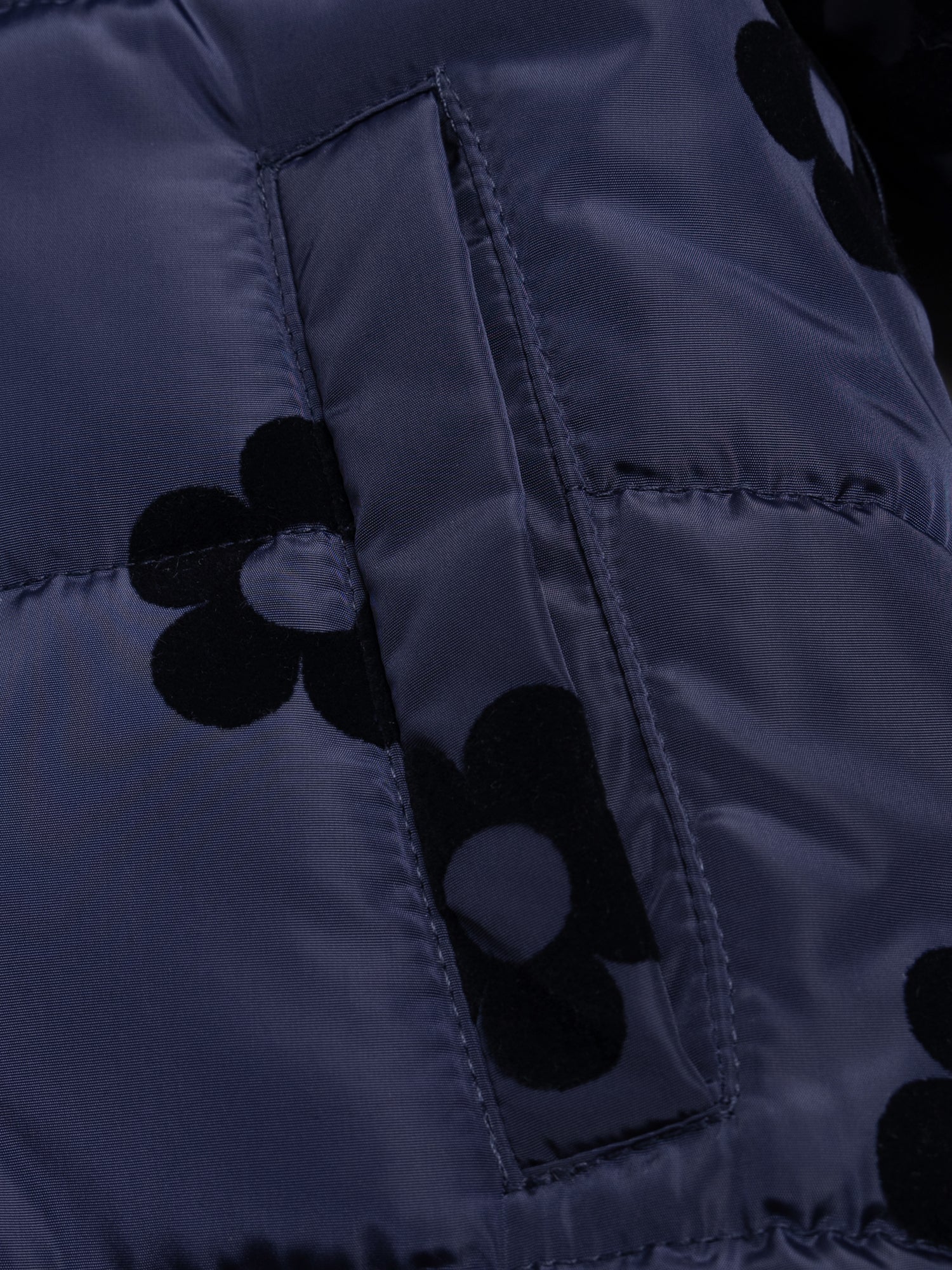 Abrigo Reversible Azul Marino