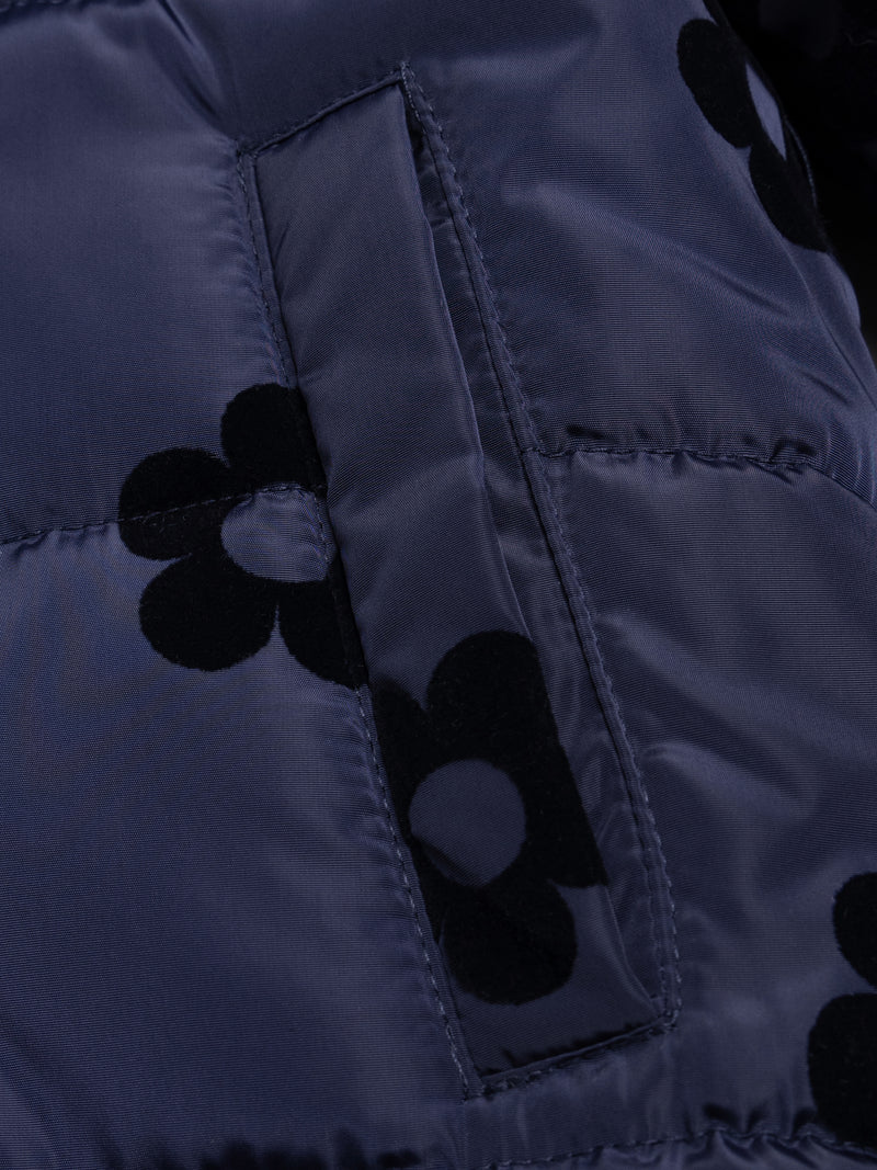 Abrigo Reversible Azul Marino