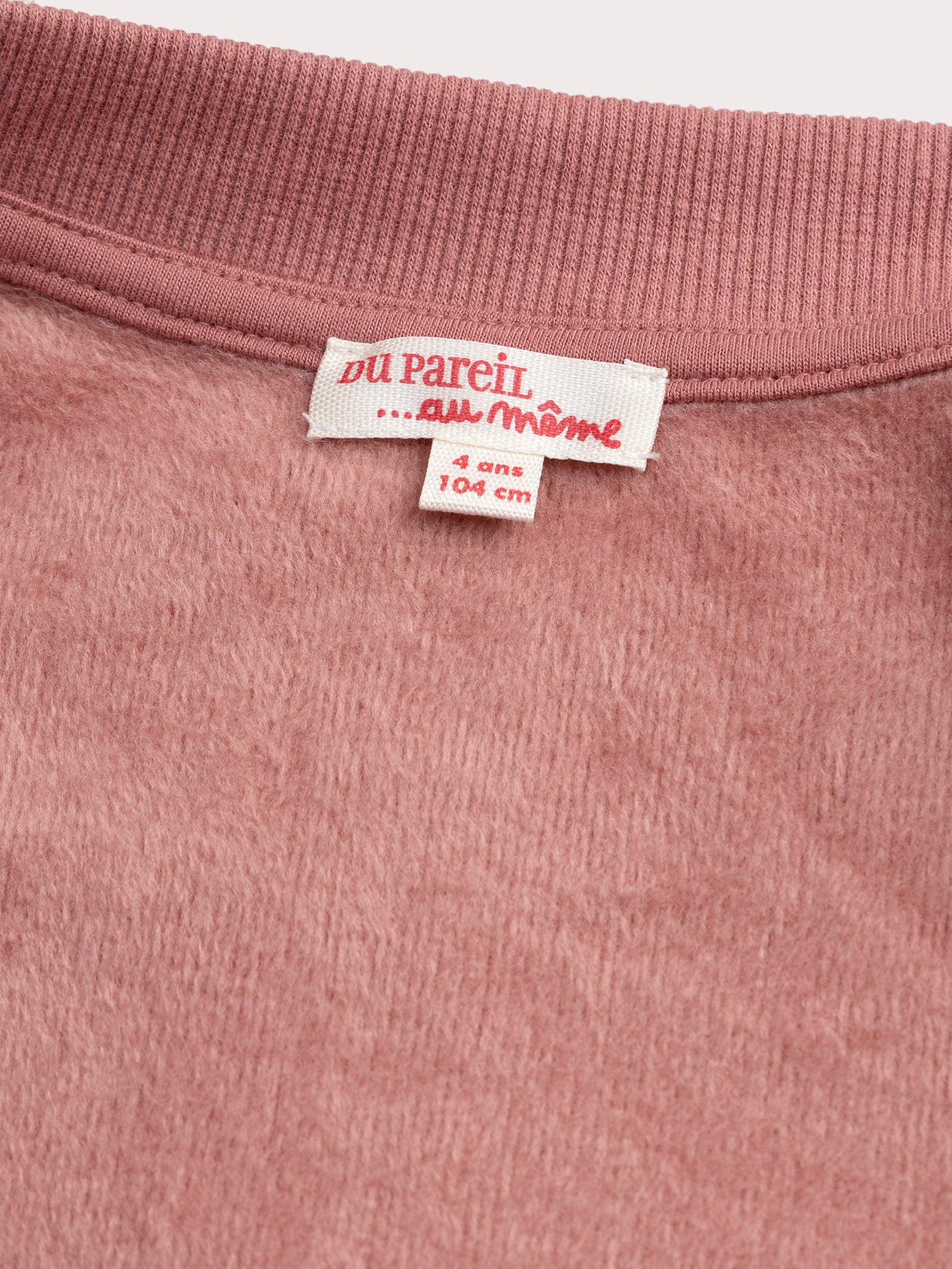 Haut de jogging terracotta et nude