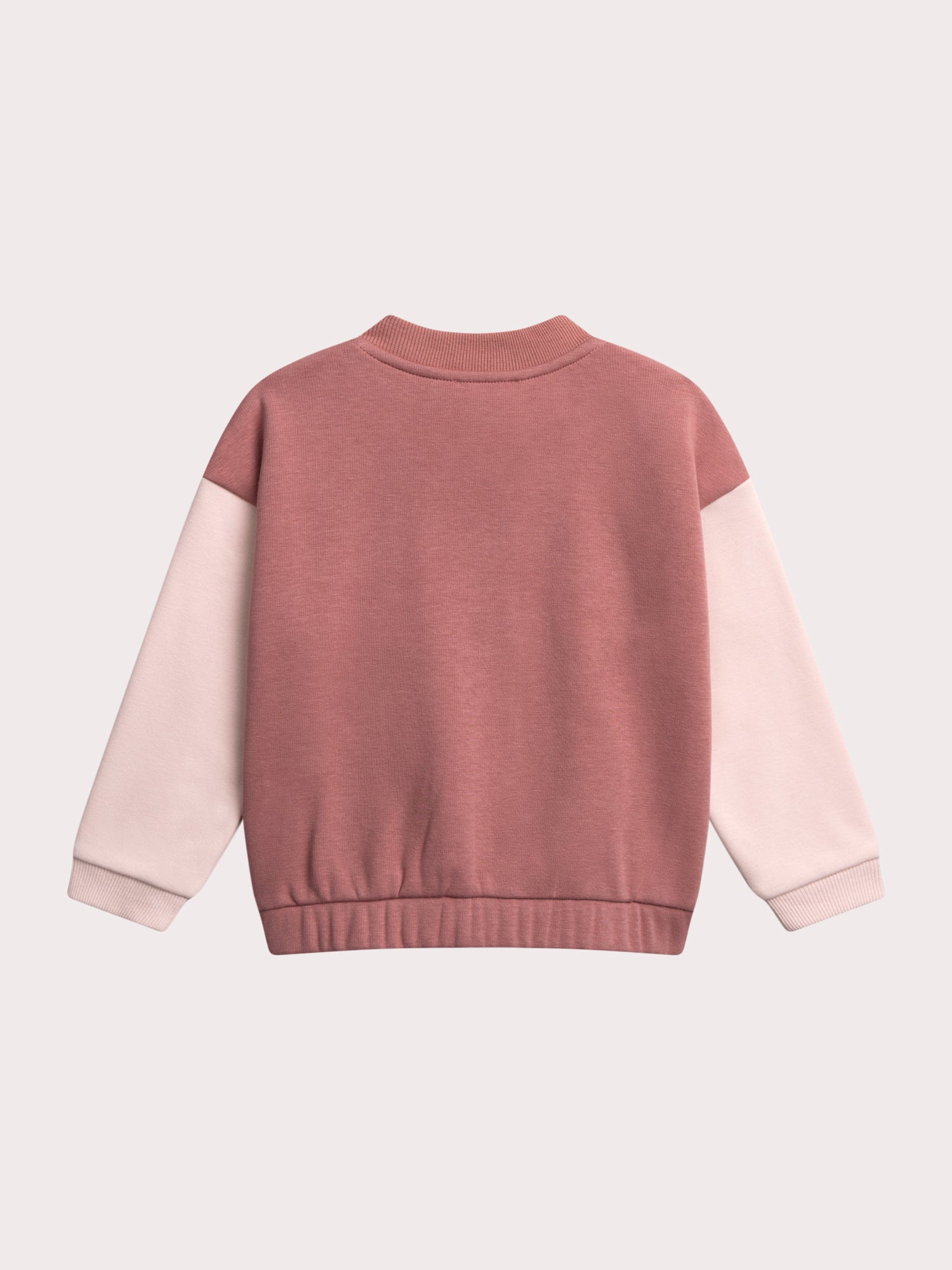 Sudadera Terracota y Nude