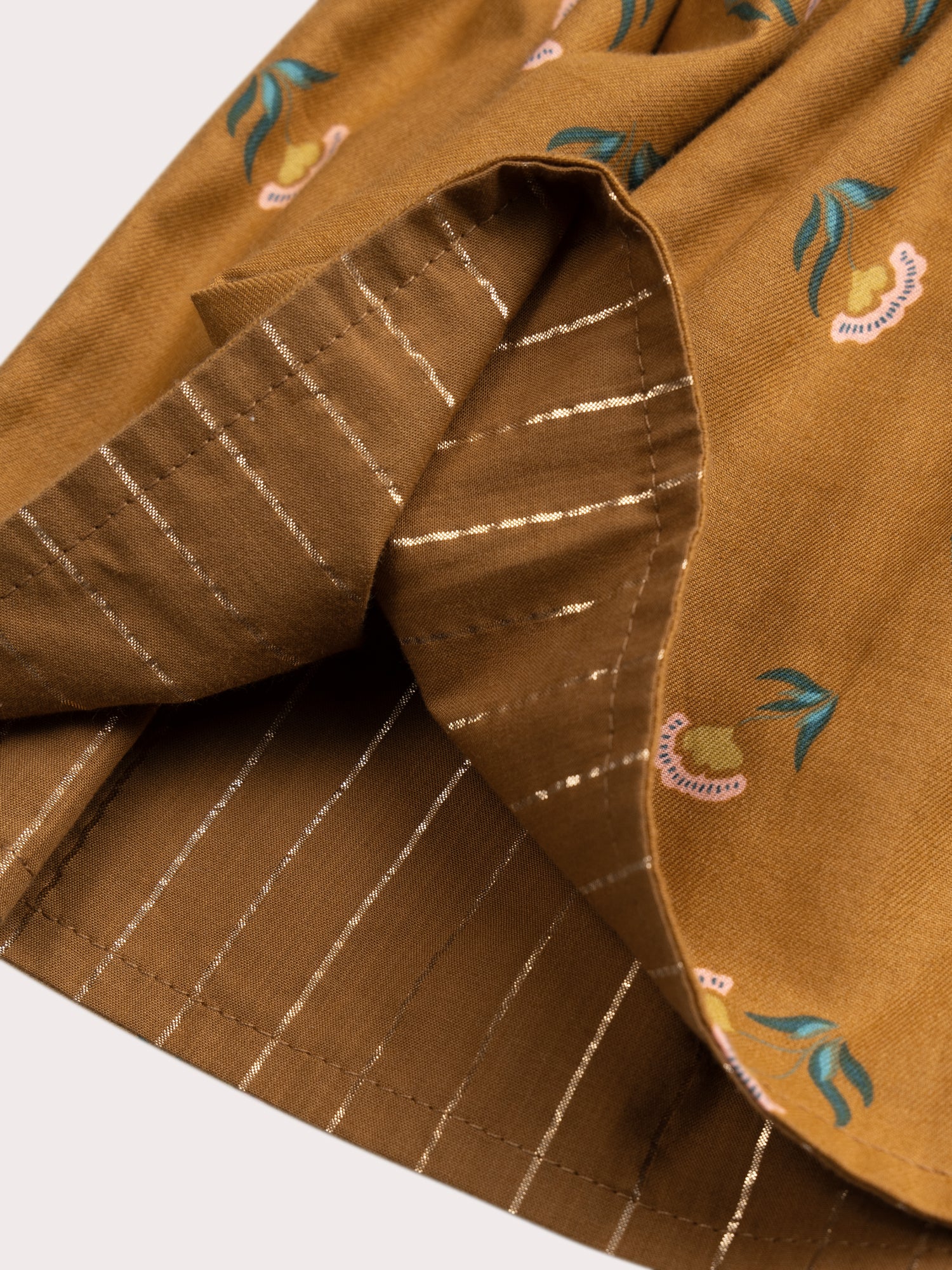 Jupe réversible en twill