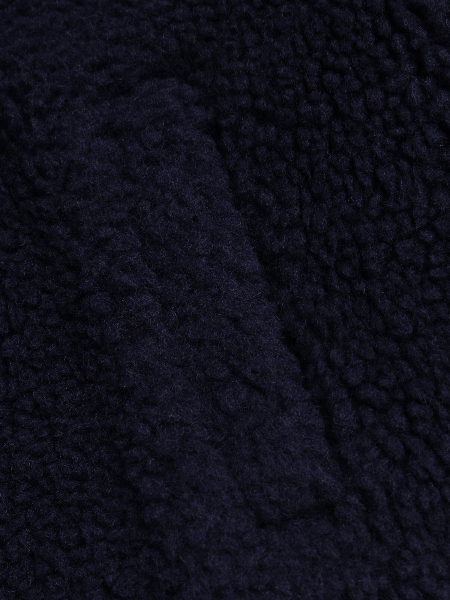 Manteau réversible effet mouton