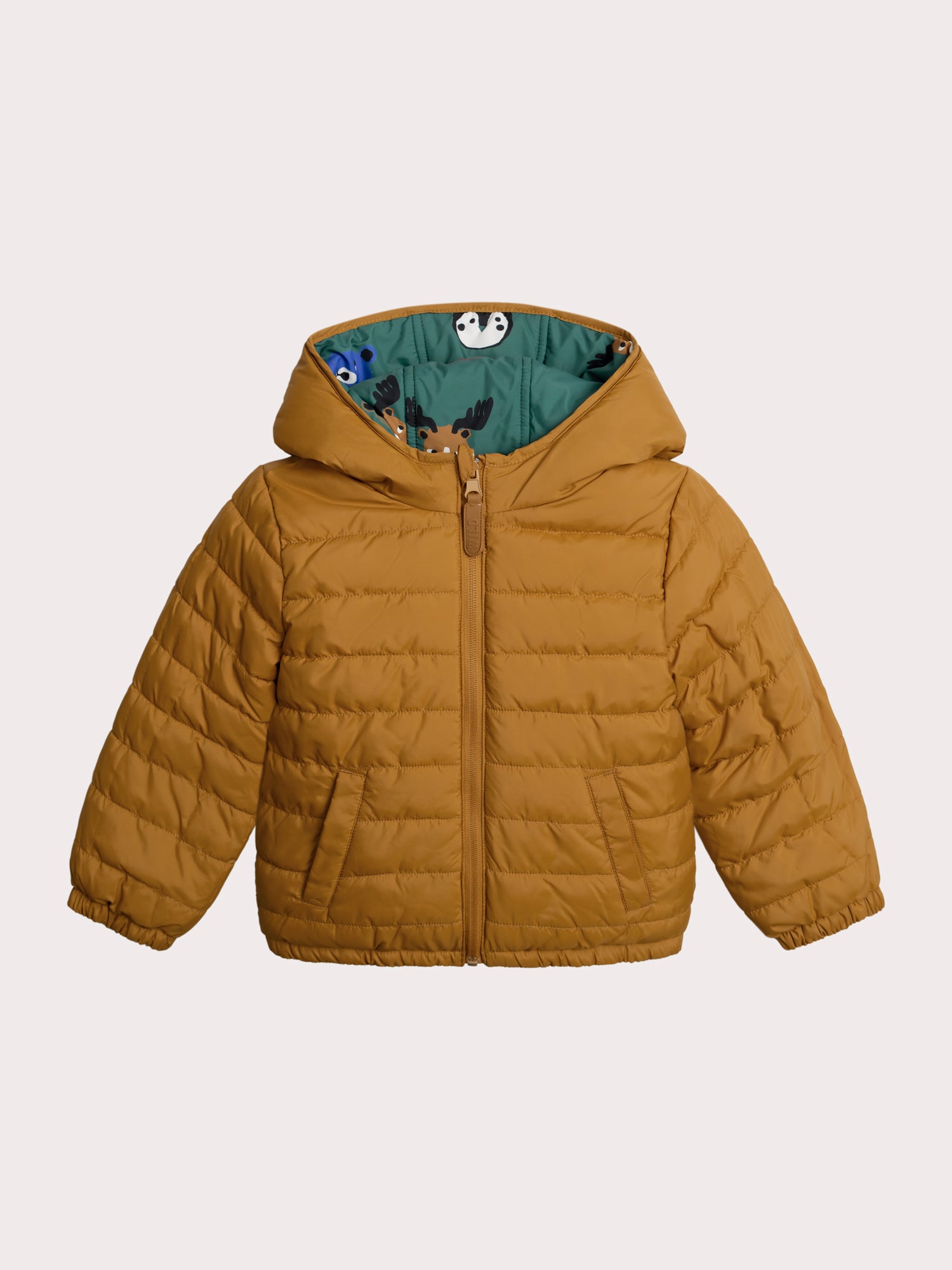Chaqueta Reversible Impresa