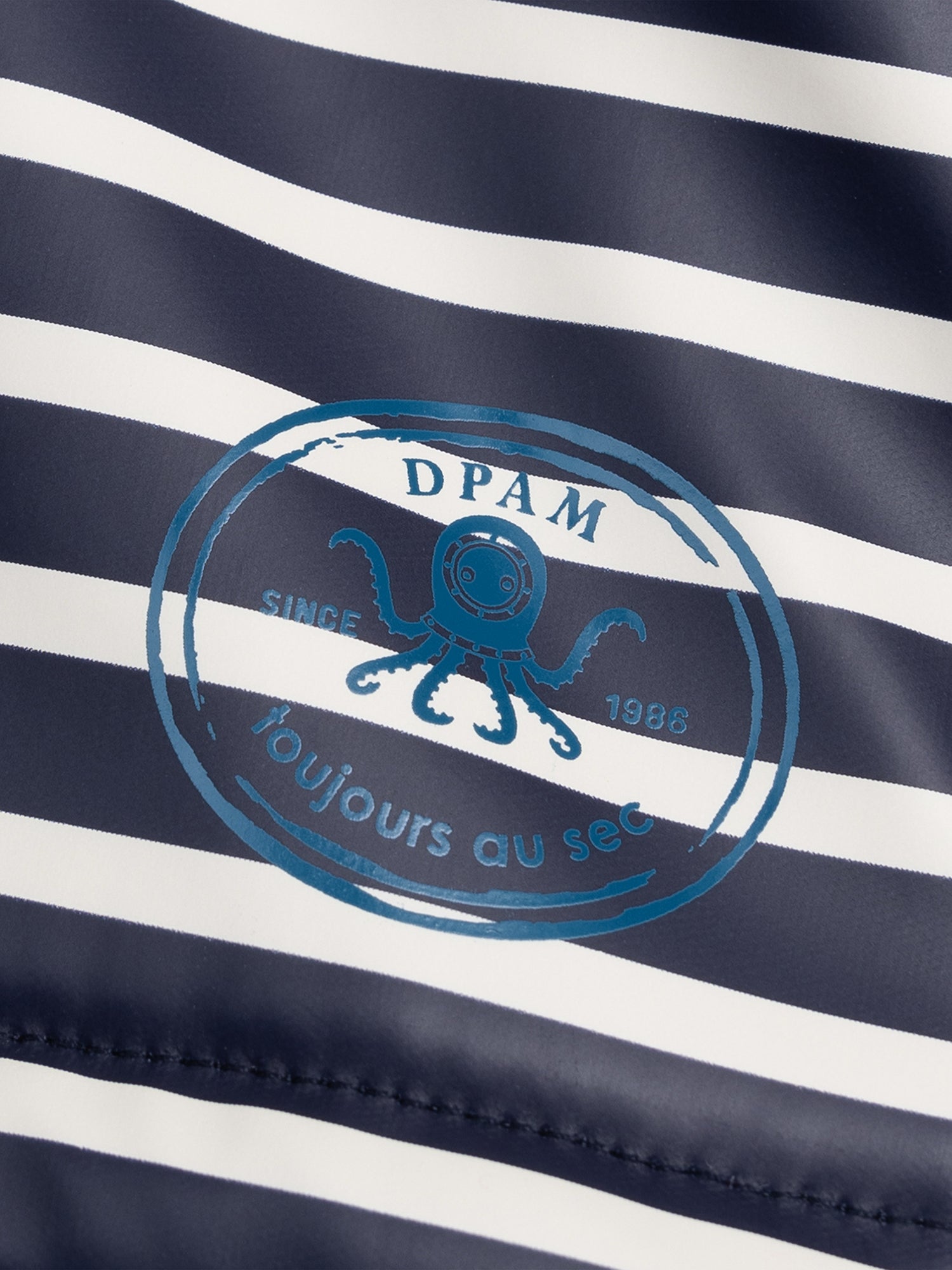 Imperméable rayé pour bébé garçon